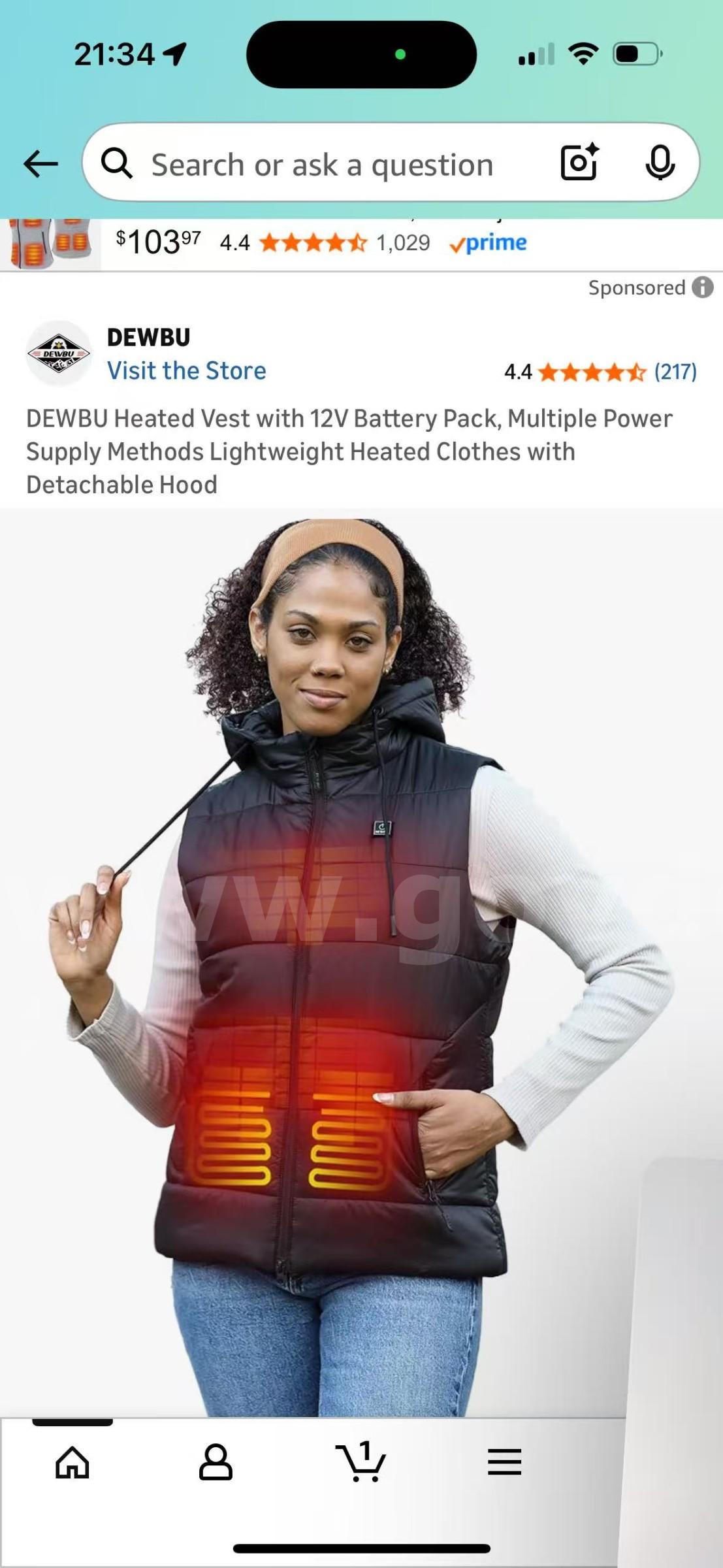 SHIPPING AVAILABLE  Lot of 20,Women's Heated Vest,Lightweight Electric Vest foSMART HEAT ACROSS BODY (AM-01)   Government Surplus Auction - Photo #3
