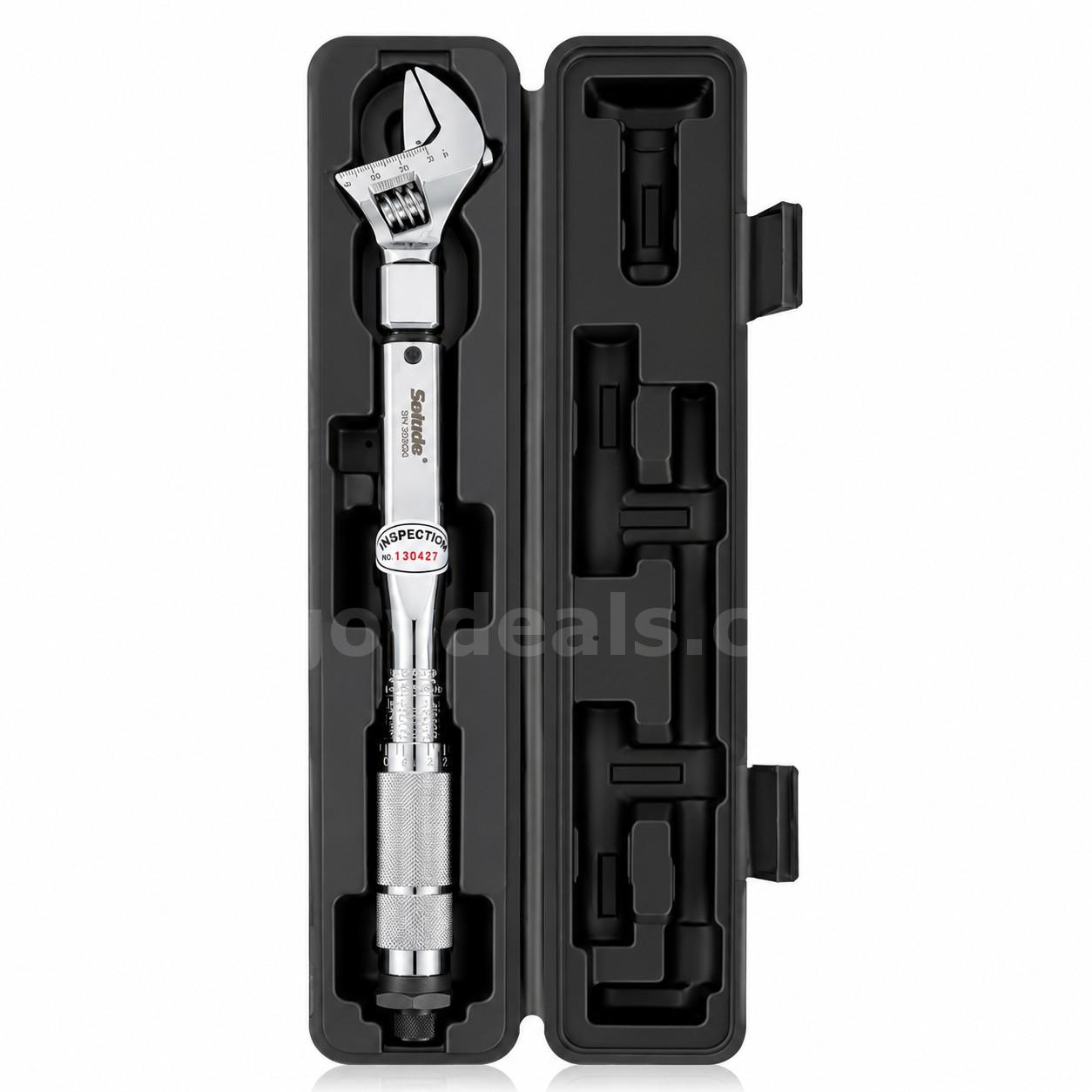 SHIPPING AVAILABLE Solude 9x12mm Adjustable Torque Wrench Set 5-60 N.m Interchangeable Head 3/8"(AA1-013)  013 Government Surplus Auction - Photo #6