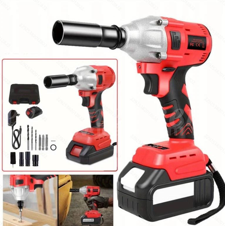 SHIPPING AVAILABLE 5 sets 48V Cordless Impact Wrench 650N.m Brushless Electric Impact Gun 2 Batteries Hard Case(B2-01) Case 650N Government Surplus Auction - Photo #3