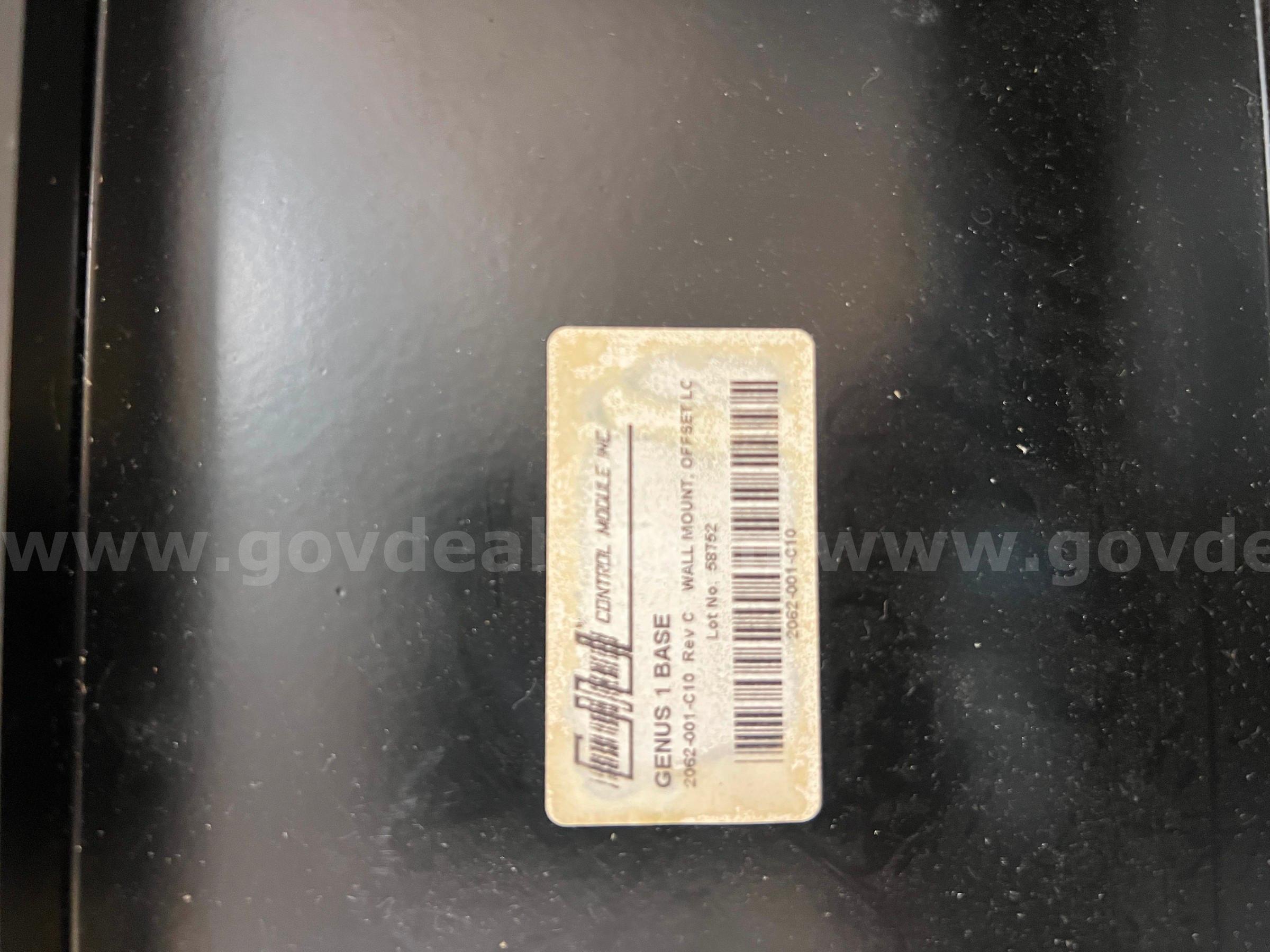 1 timeclock - Genus G1 by Control Module Inc.  Genus G1 Government Surplus Auction - Photo #4