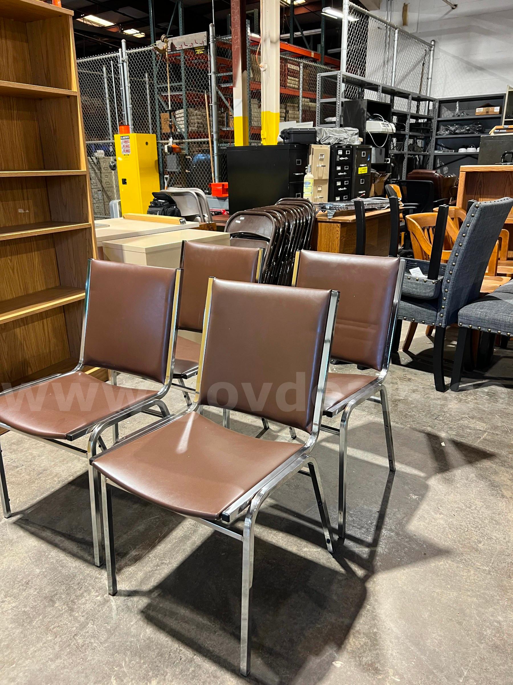 Padded Chairs - lot of 4   Government Surplus Auction - Primary Photo