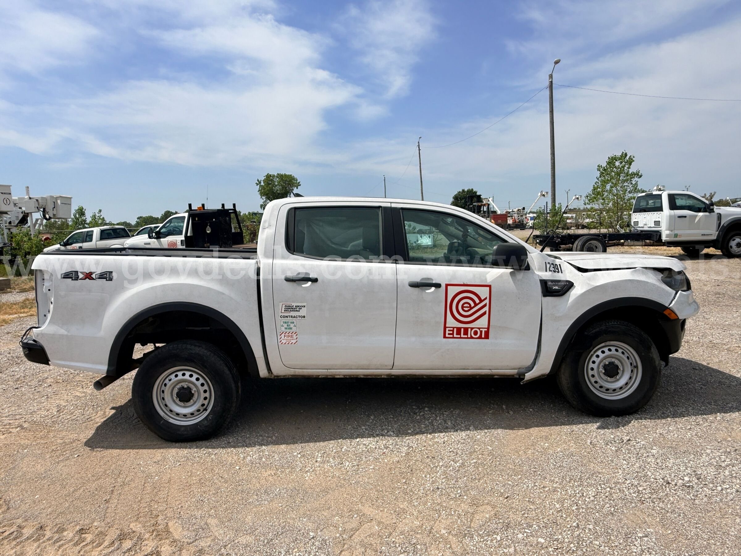 2021 Ford Ranger XL SuperCrew 4WD Ford Ranger Government Surplus Auction - Photo #6