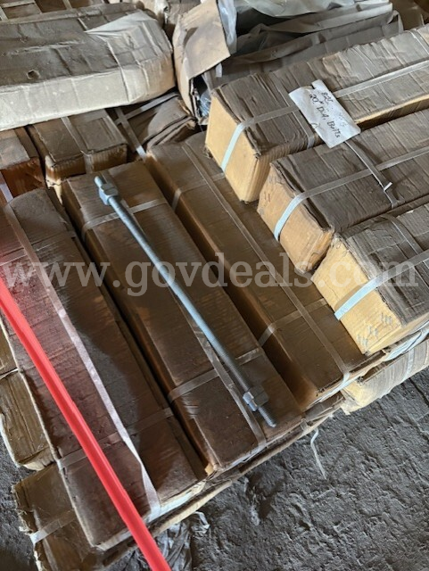 Pallet of 5/8" X 16" D.A. Bolts   Government Surplus Auction - Photo #2
