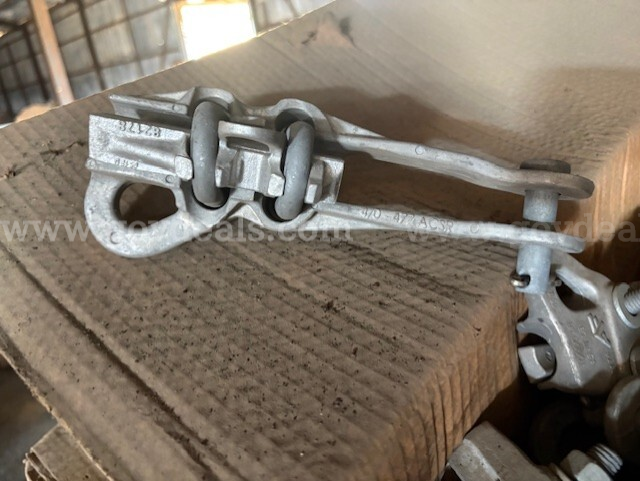 Pallet of Large Dead End Clamp