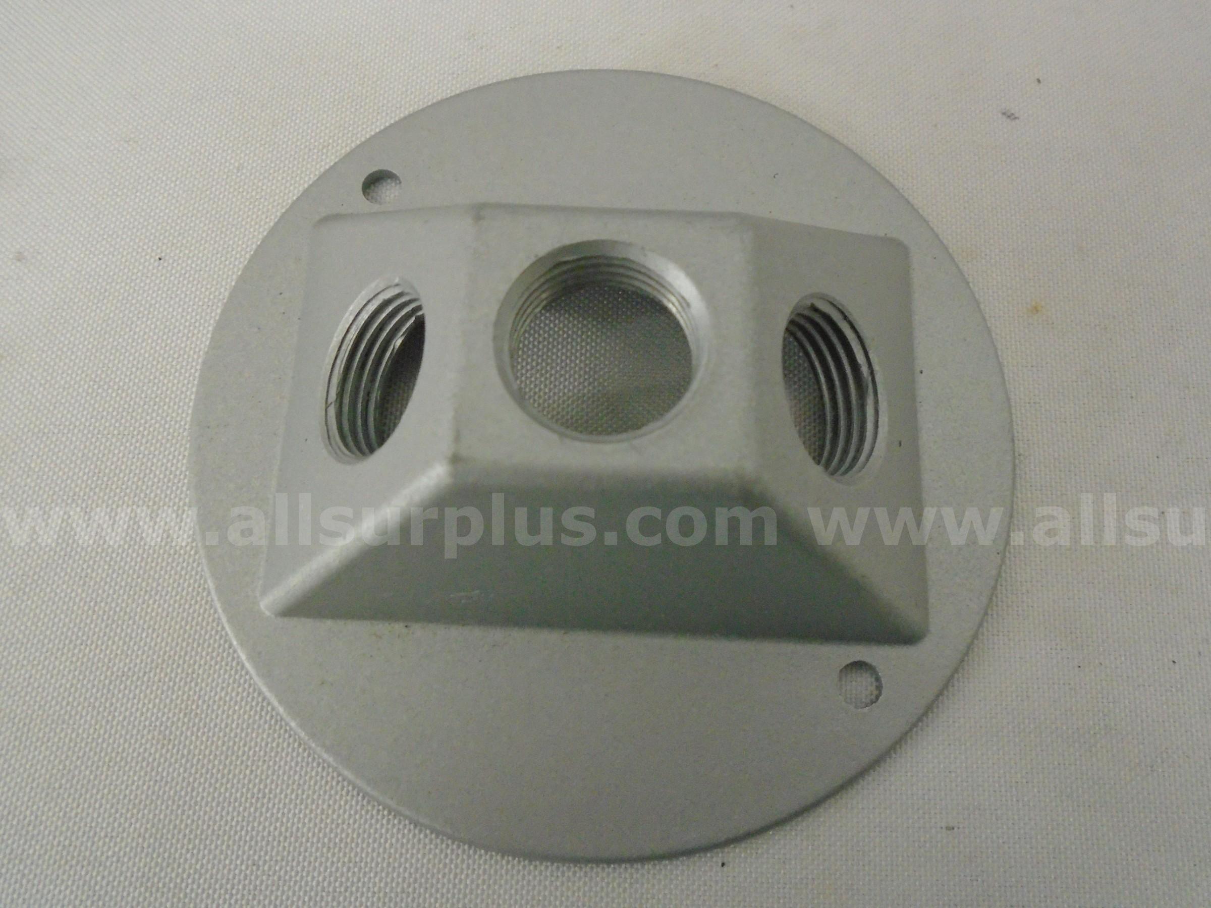 *NEW* (LOT OF 5) RED DOT S-3 DRY-TITE 4" ROUND COVER FOR LAMPHOLDERS   Government Surplus Auction - Photo #5