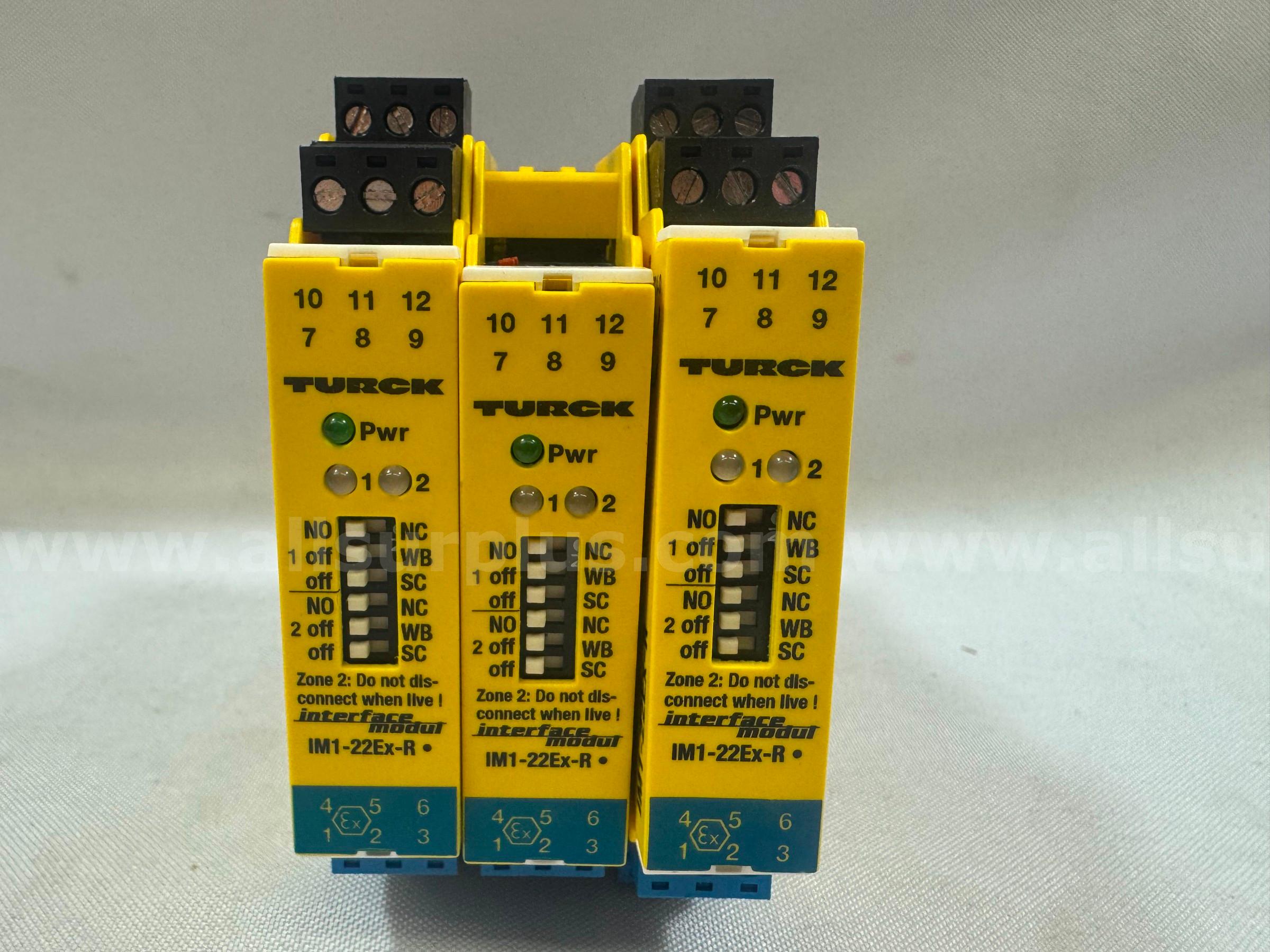 (LOT OF 3) TURCK IM1-22EX-R ISOLATING SWITCHING AMPLIFIER   Government Surplus Auction - Photo #2