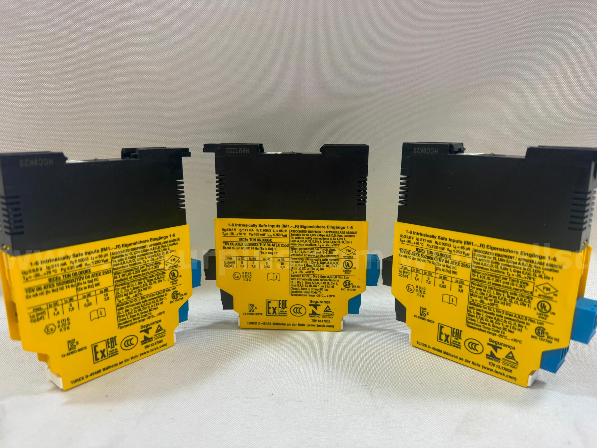 (LOT OF 3) TURCK IM1-22EX-R ISOLATING SWITCHING AMPLIFIER   Government Surplus Auction - Photo #4