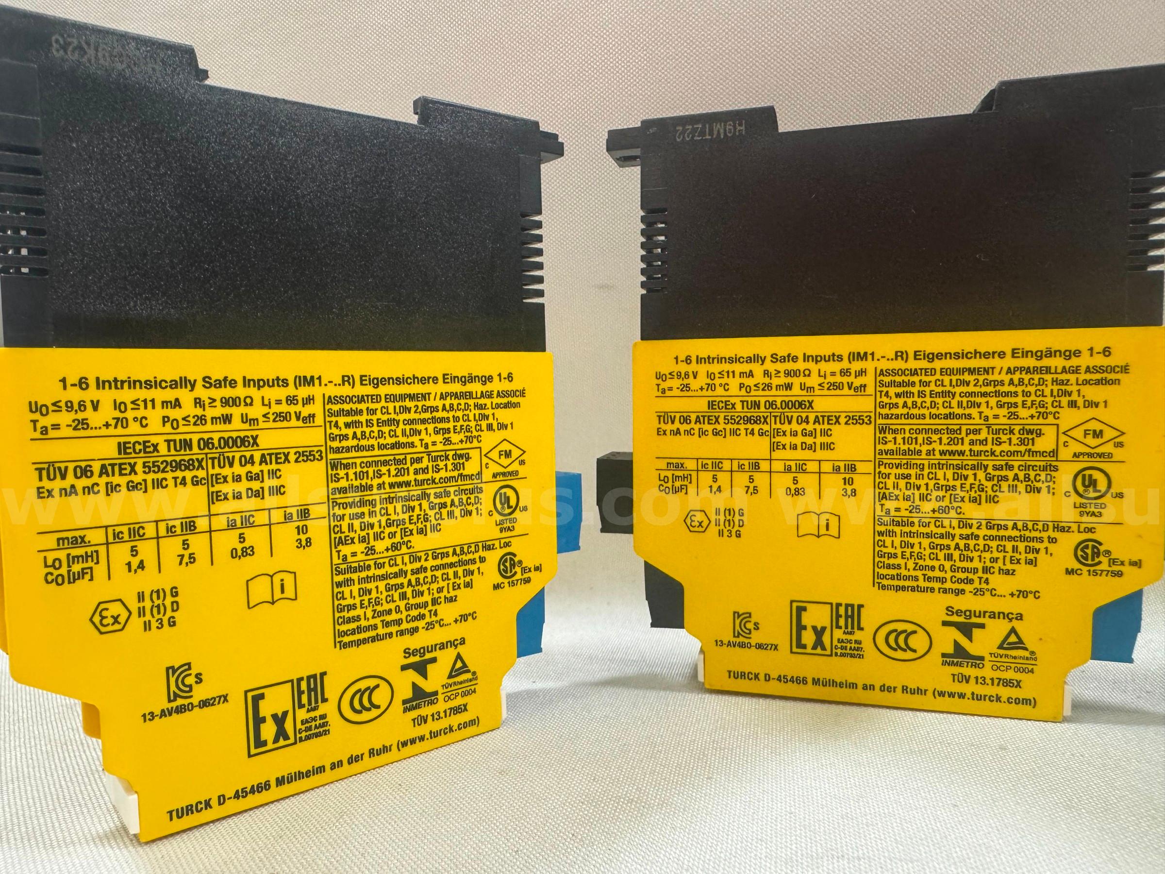 (LOT OF 3) TURCK IM1-22EX-R ISOLATING SWITCHING AMPLIFIER   Government Surplus Auction - Photo #6