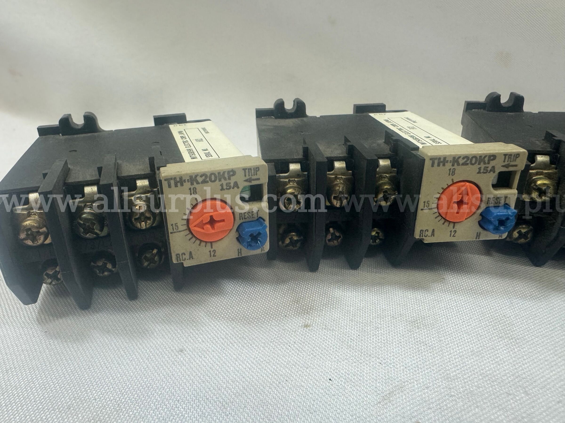 (LOT OF 5) MITSUBISHI TH-K20KP THERMAL OVERLOAD RELAY Mitsubishi  Government Surplus Auction - Photo #3
