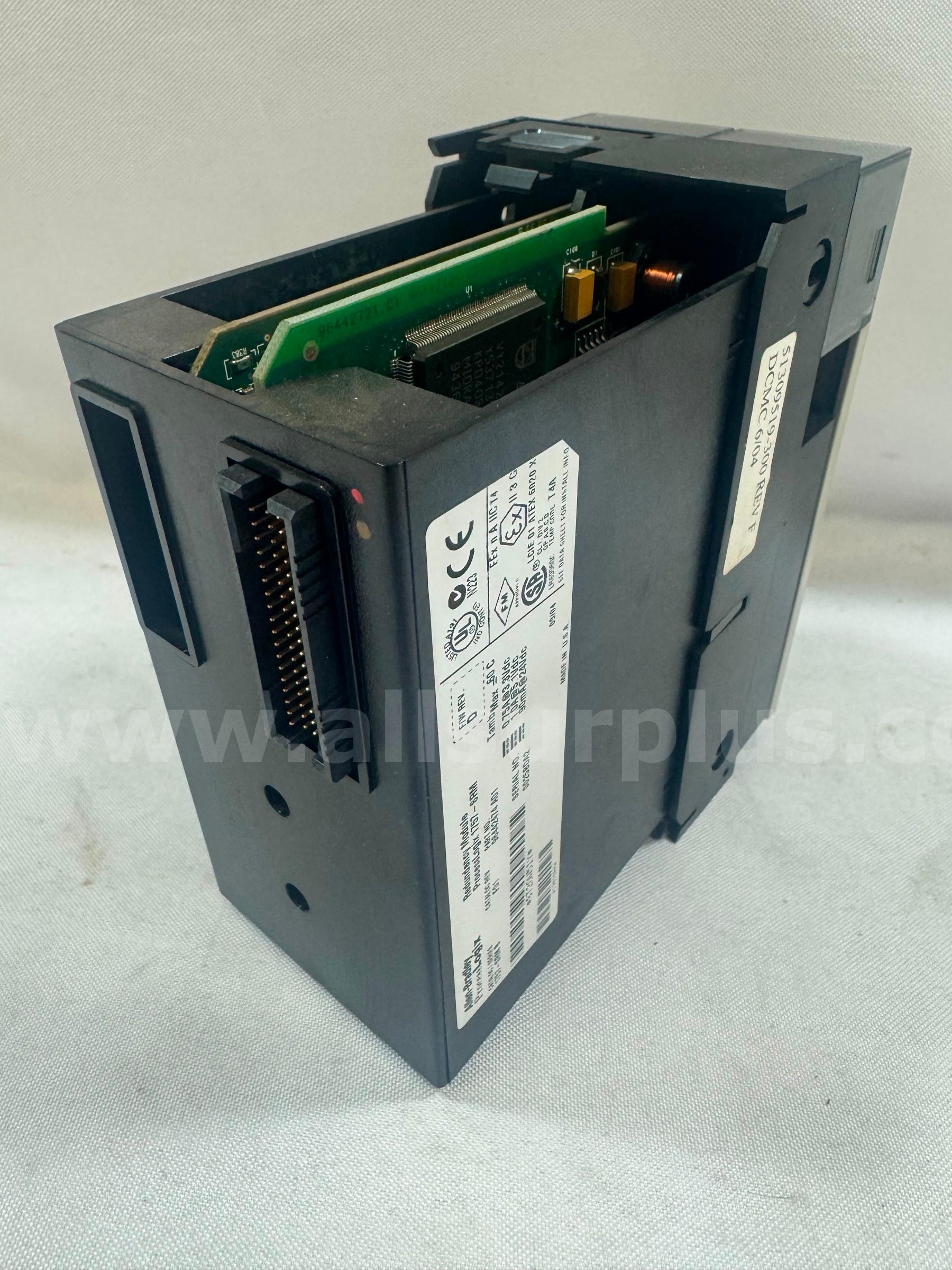 Allen Bradley 1757-SRM SERIES B PROCESS LOGIX REDUNDANCY MODULE  1757 Government Surplus Auction - Photo #3