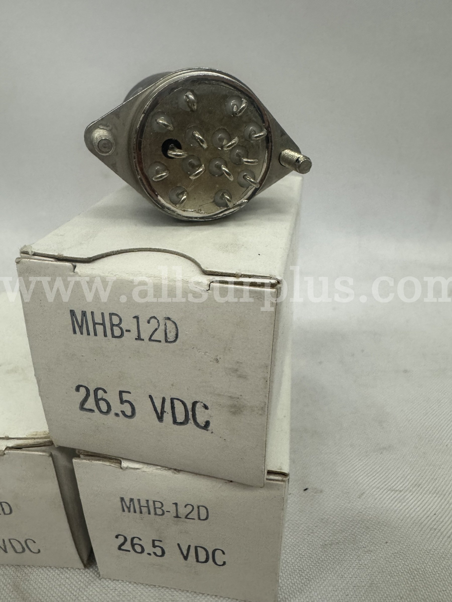 *NEW* (LOT OF 5) ALLIED CONTROL CO. MHB-12D RELAY   Government Surplus Auction - Photo #3