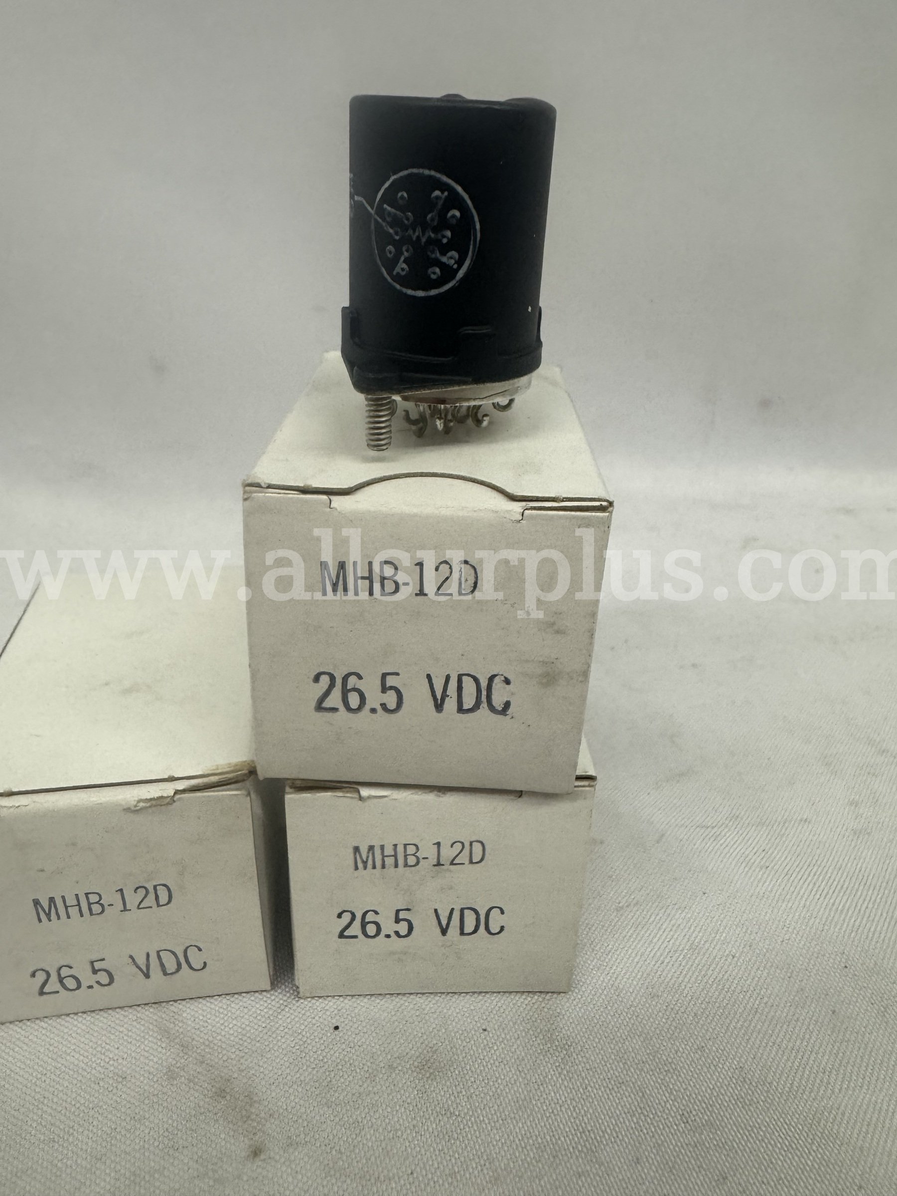 *NEW* (LOT OF 5) ALLIED CONTROL CO. MHB-12D RELAY   Government Surplus Auction - Photo #4