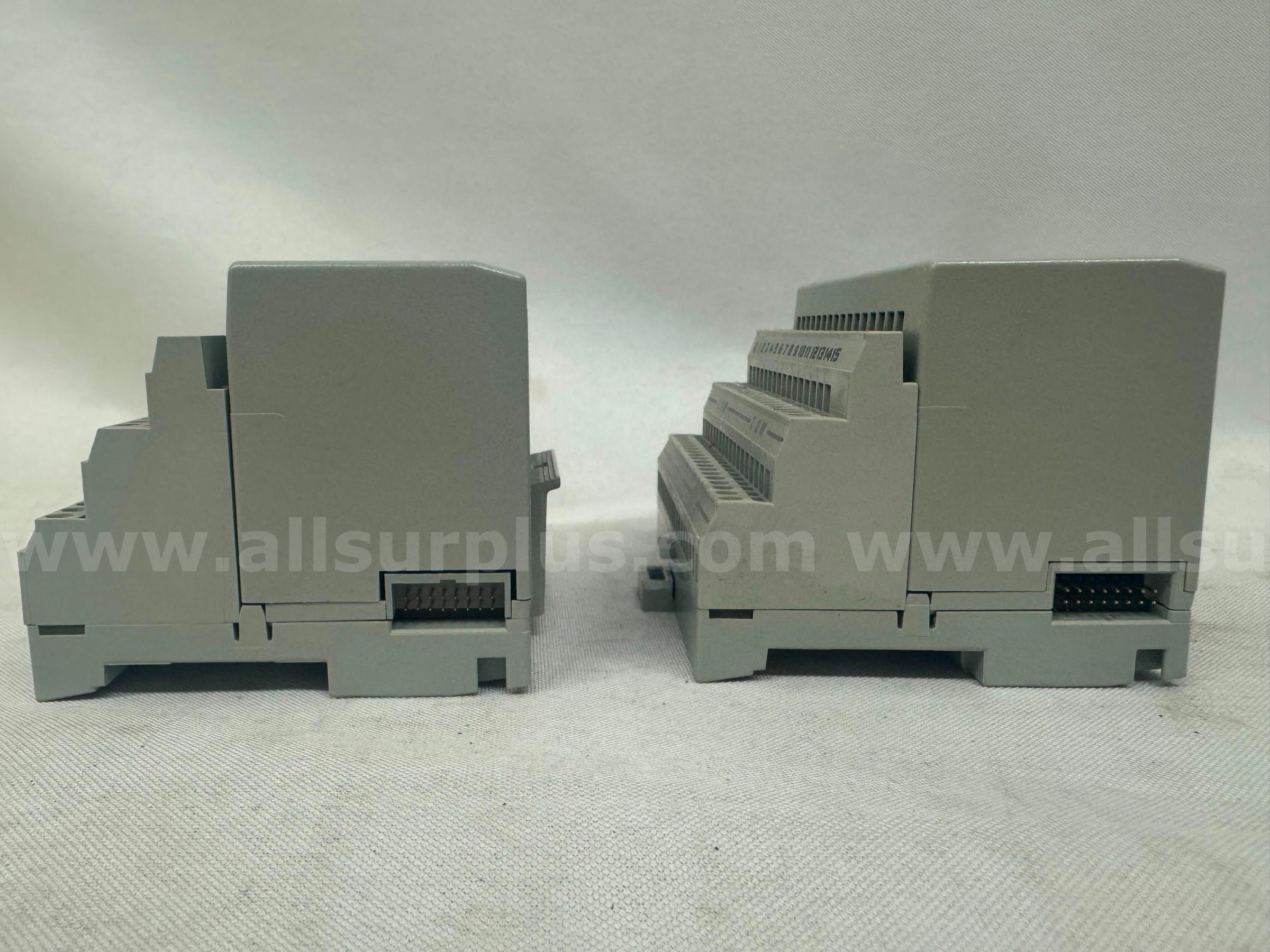 (LOT OF 2) ALLEN BRADLEY 1794-OB16P FLEX I/O OUTPUT MODULE 24VDC  1794 Government Surplus Auction - Photo #3