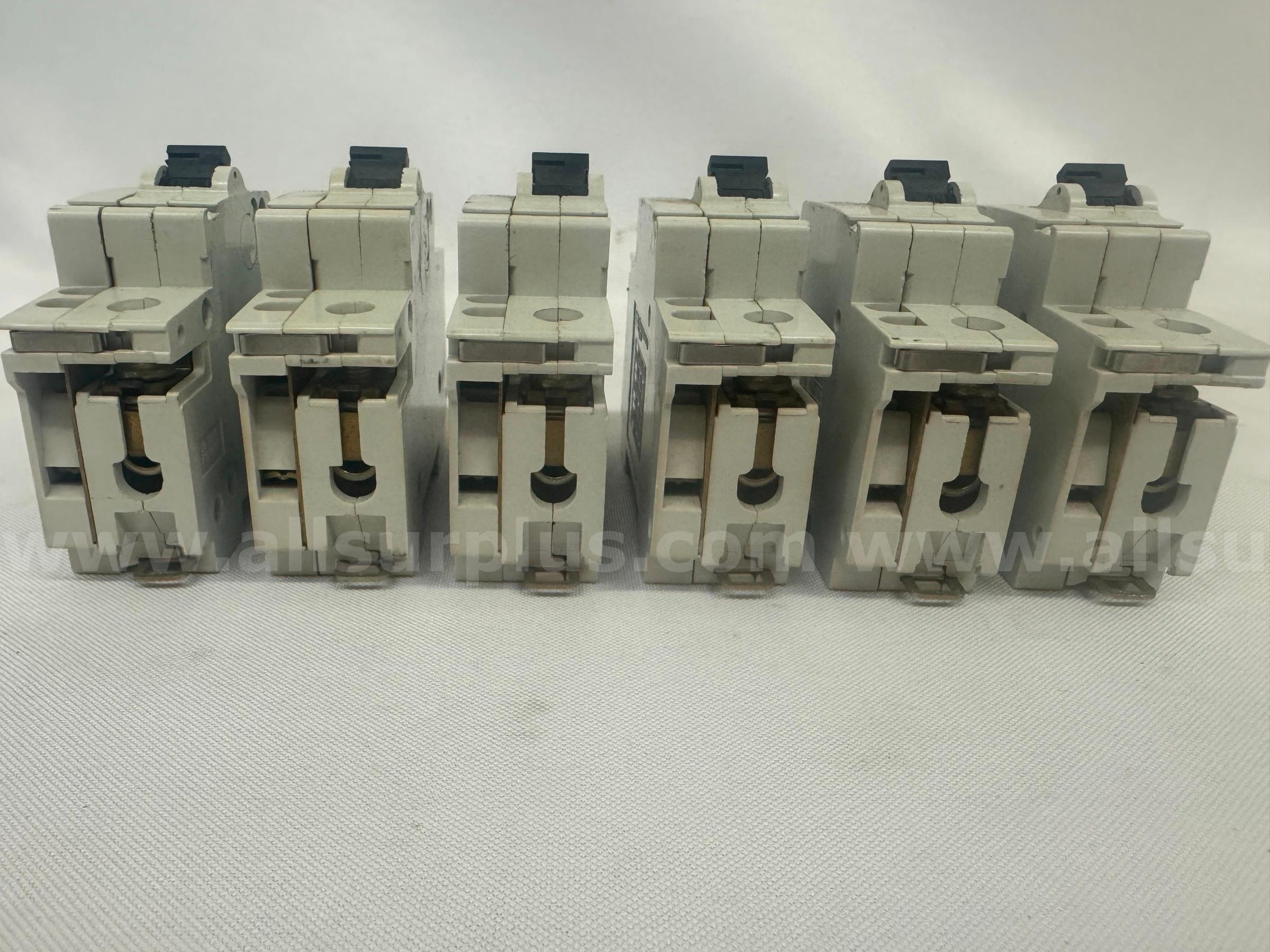 (LOT OF 6) ABB S 271 Z1 CIRCUIT BREAKER 6A 1-POLE  271 Government Surplus Auction - Photo #6