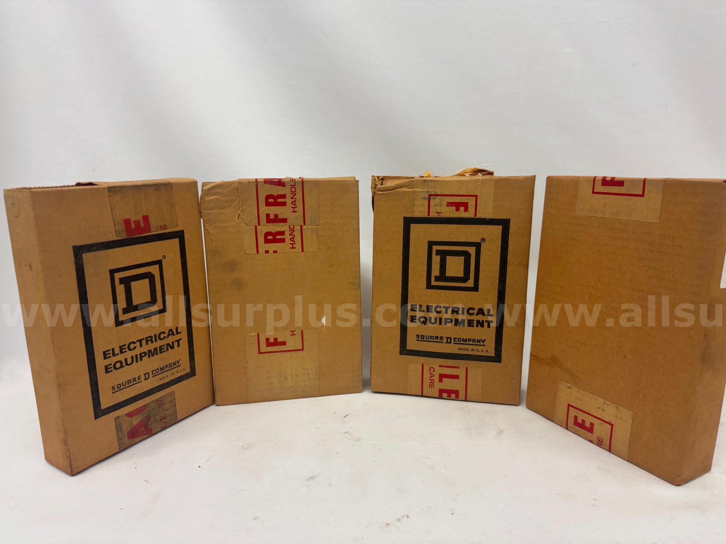 *NEW* (LOT of 4) SQUARE D FY-14015-C CIRCUIT BREAKER   Government Surplus Auction - Photo #5