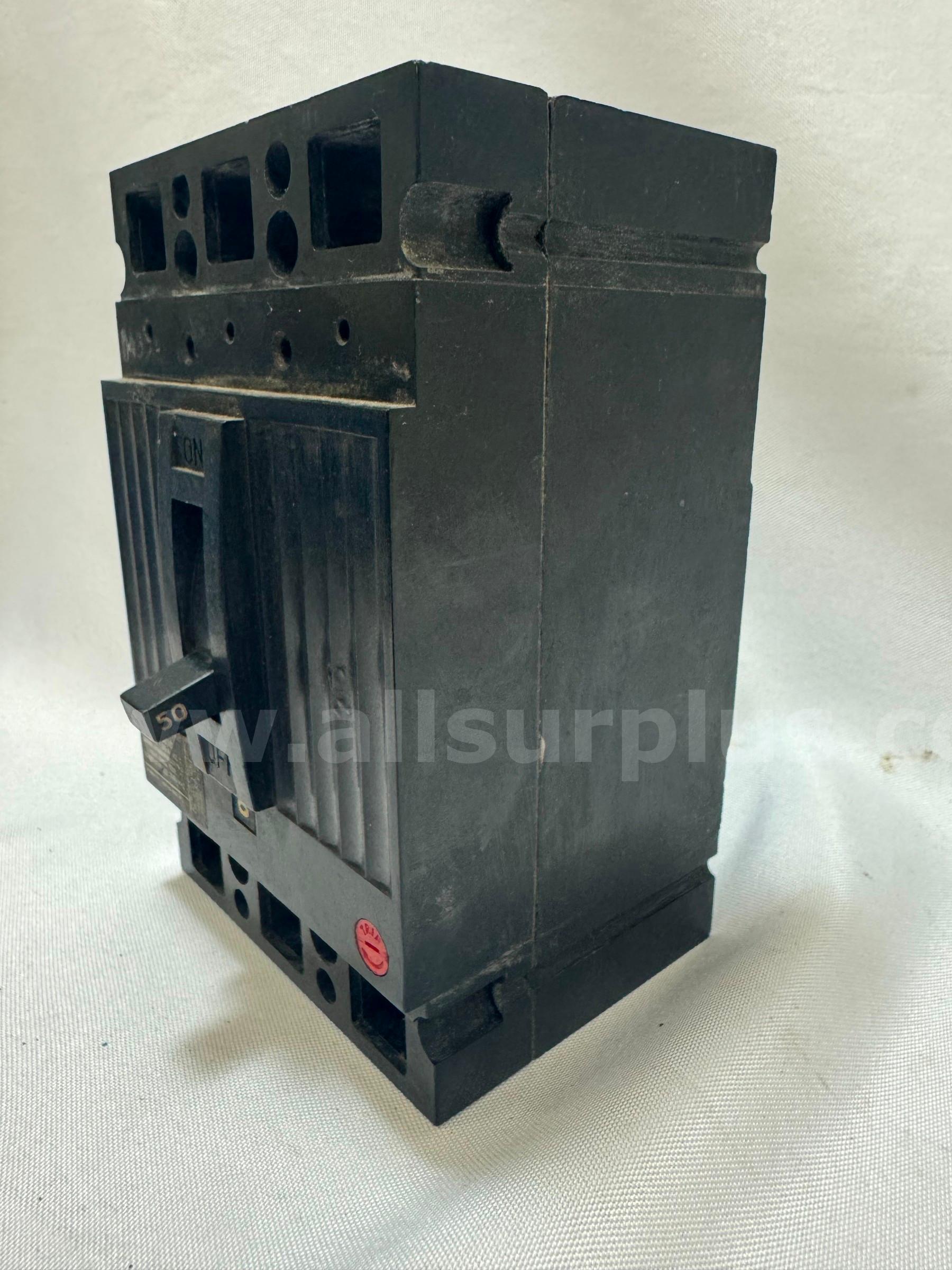 GENERAL ELECTRIC TEB132050 CIRCUIT BREAKER 50A 240VAC 3-POLE  240VAC Government Surplus Auction - Photo #3