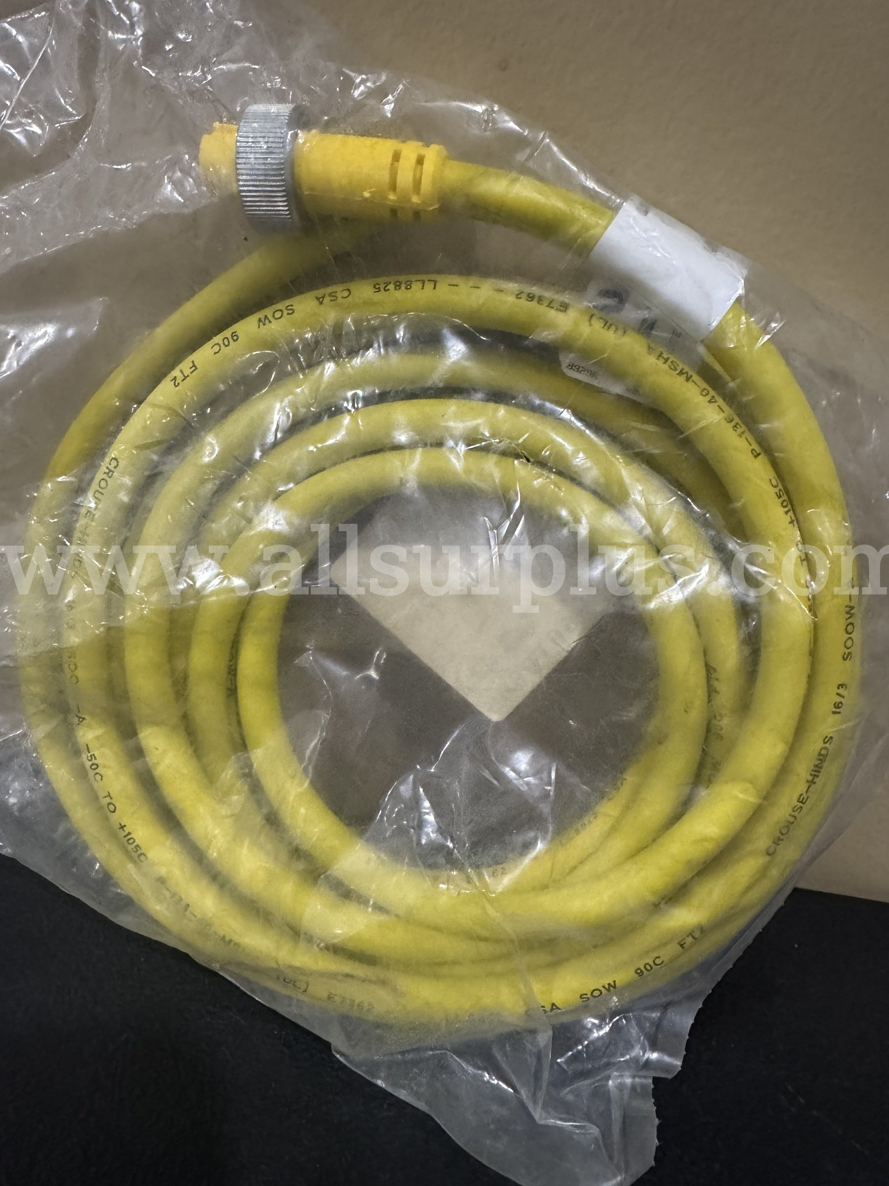 *NEW* CROUSE-HINDS/COOPER 5000109-5S 3-PIN STO CORD STRAIGHT CONNECTOR   Government Surplus Auction - Photo #3