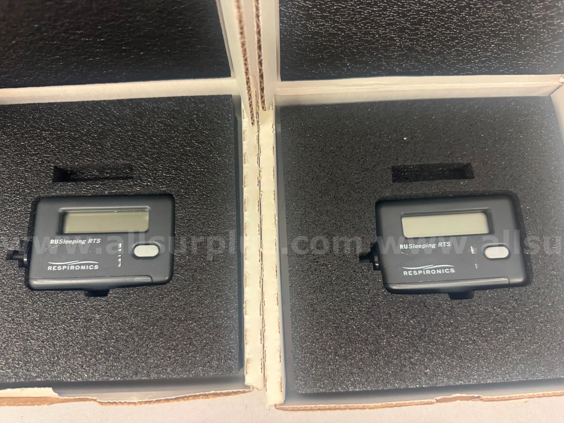 (LOT OF 4) PHILIPS RESPIRONICS RU SLEEPING RTS RECORDER SCREENER "battery not included"”   Government Surplus Auction - Photo #6