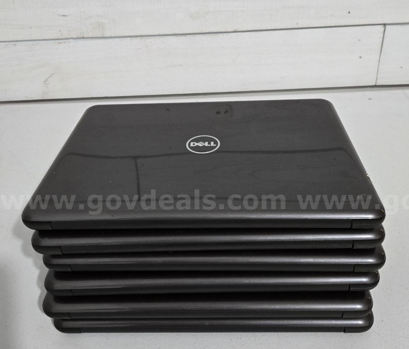 Lot of Six (6) Dell Latitude 3380 Laptops Dell 3380 Government Surplus Auction - Primary Photo