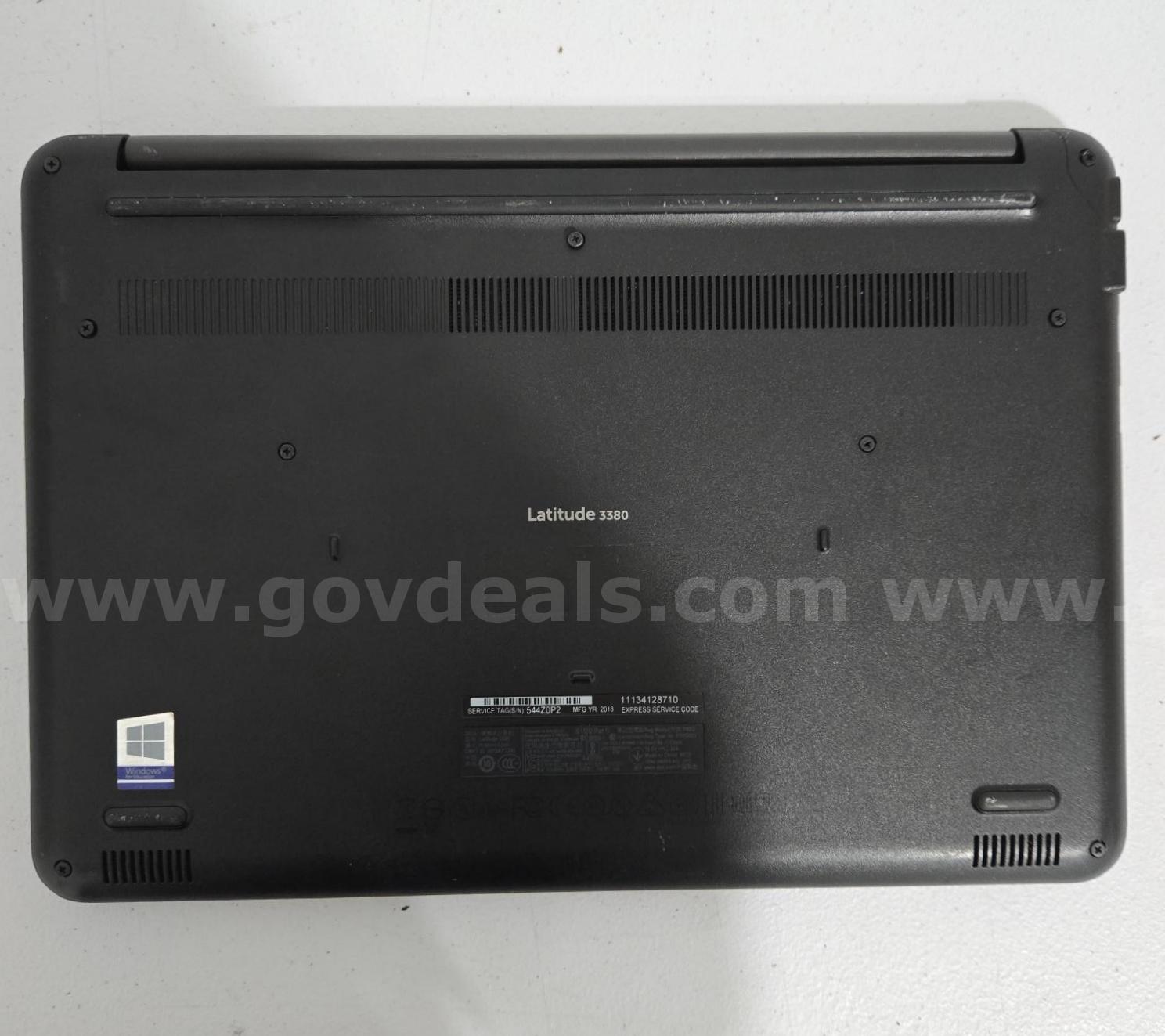 Lot of Six (6) Dell Latitude 3380 Laptops Dell 3380 Government Surplus Auction - Photo #4
