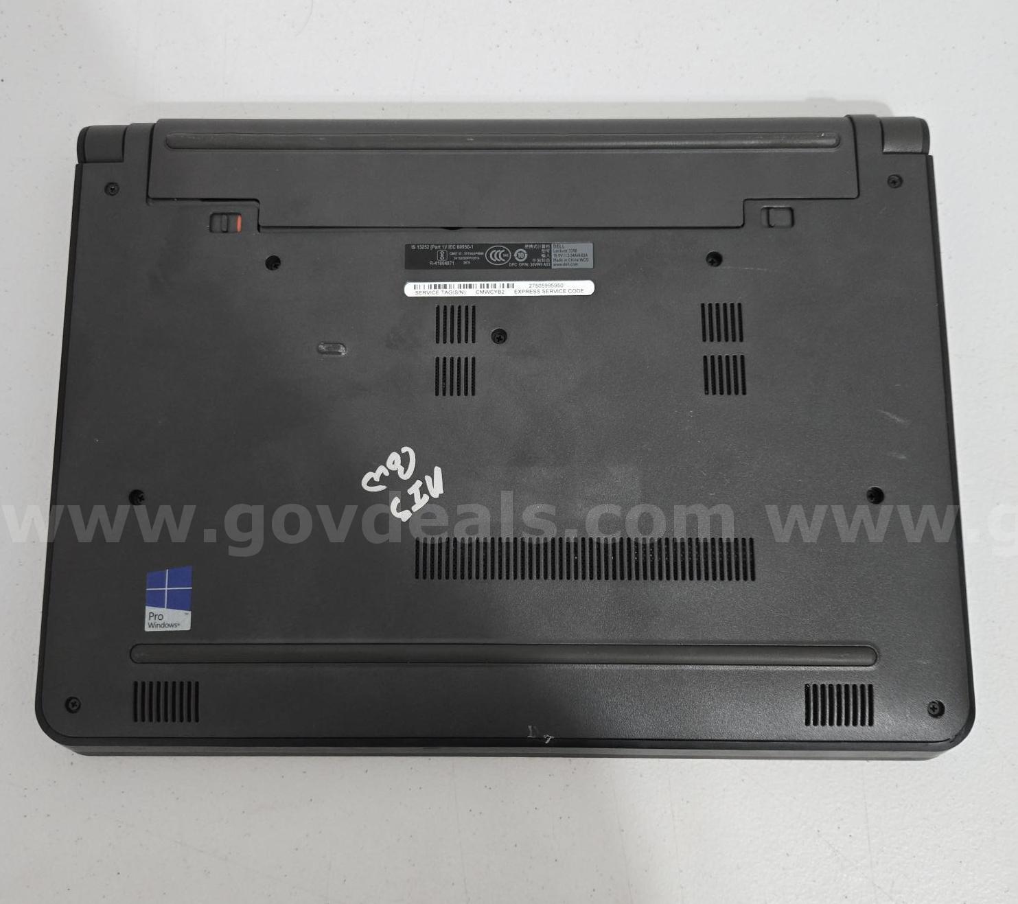 Lot of 5 Dell Latitude 3350 Laptops Dell 3350 Government Surplus Auction - Photo #4