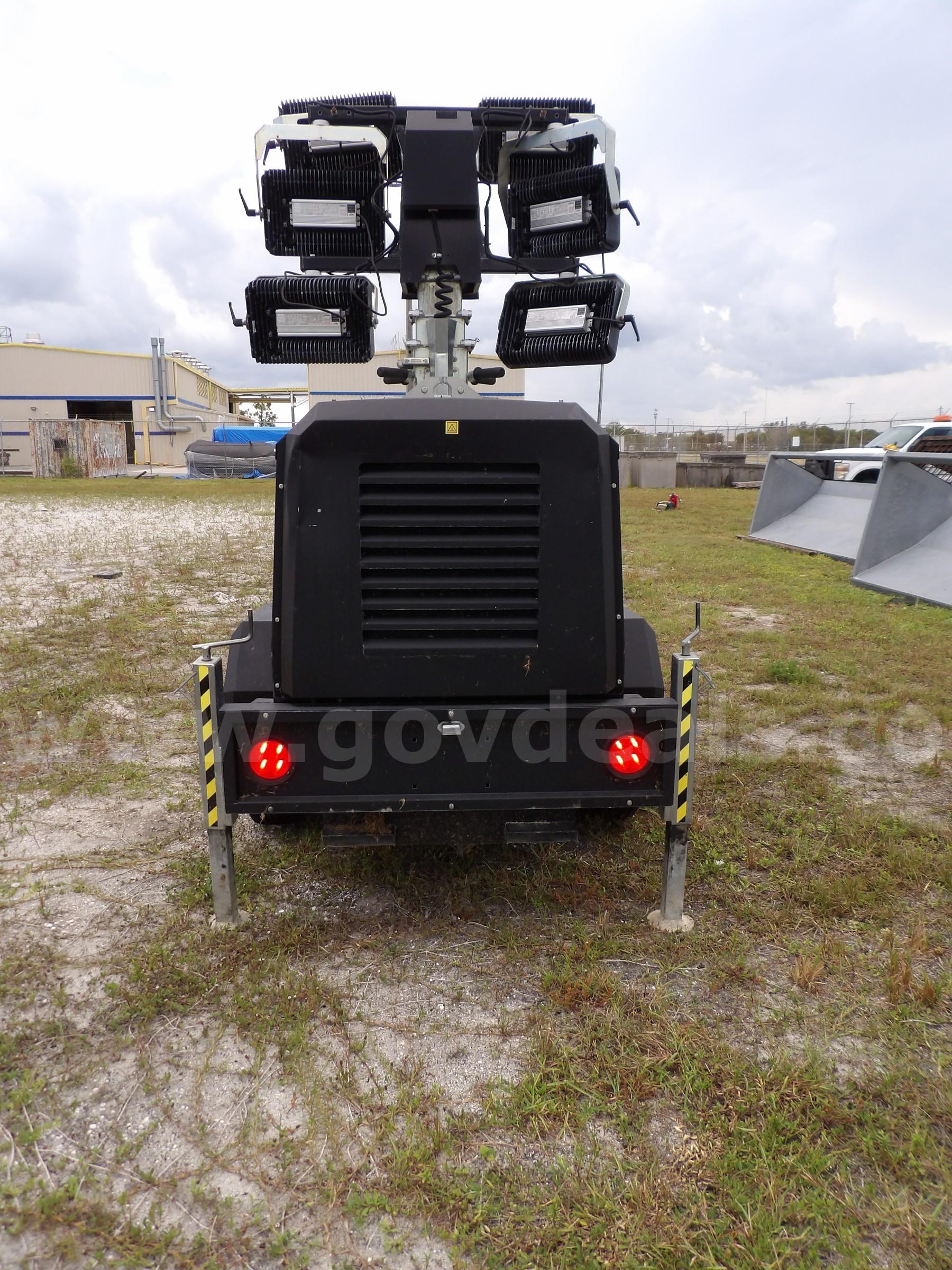 LIGHT TOWER, TRAILER MOUNTED, TRIME - X-RENT TRIME X-RENT Government Surplus Auction - Photo #5