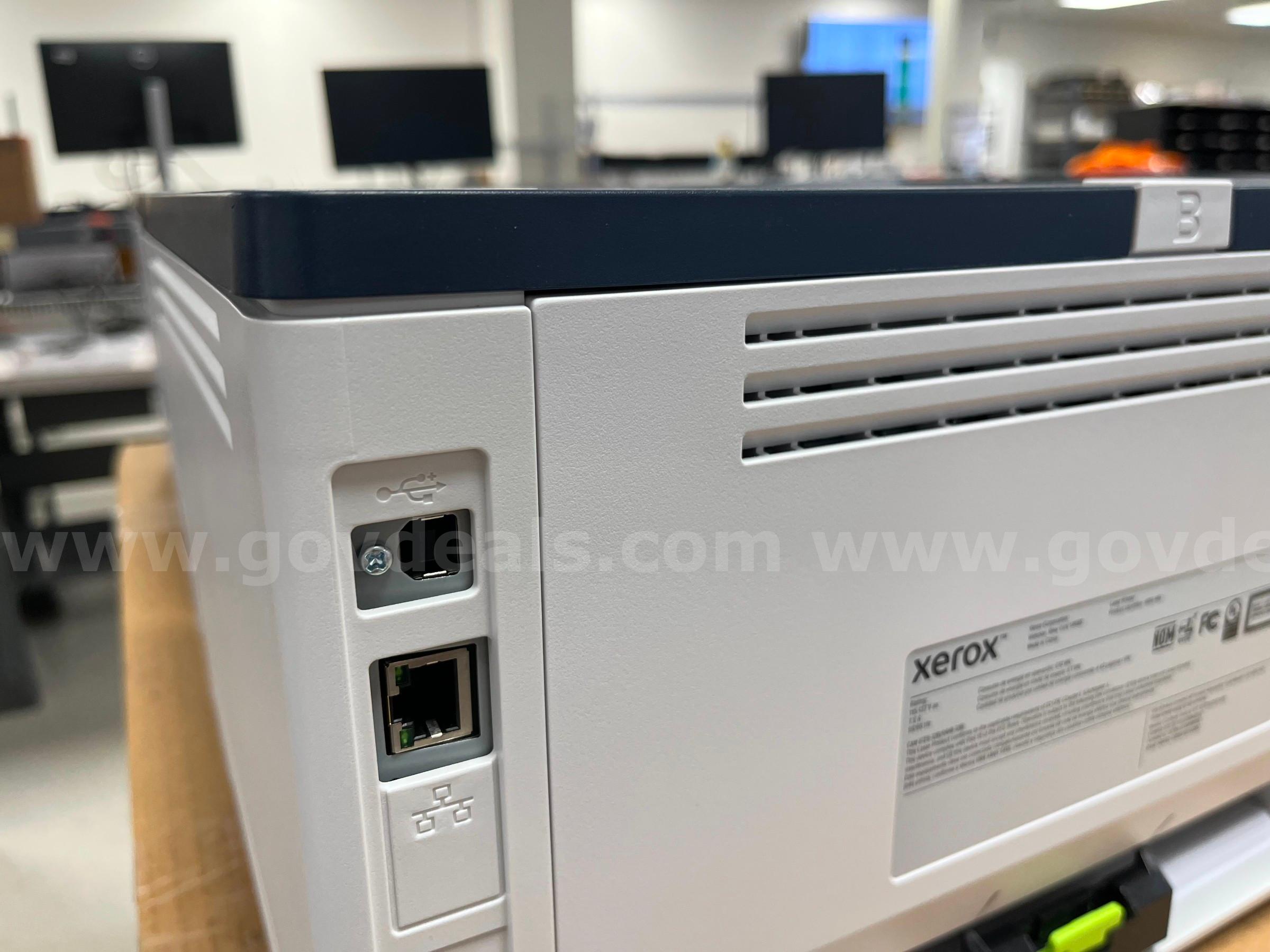 Lot of 50 Xerox B310/DNI Wireless Duplex Laser Printers – Tested Working – Grade B Xerox B310 Government Surplus Auction - Photo #3