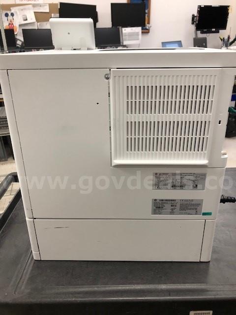 4 HP Color LaserJet Enterprise M555x Color Printers – Tested Working – No Toner HP M555x Government Surplus Auction - Photo #4