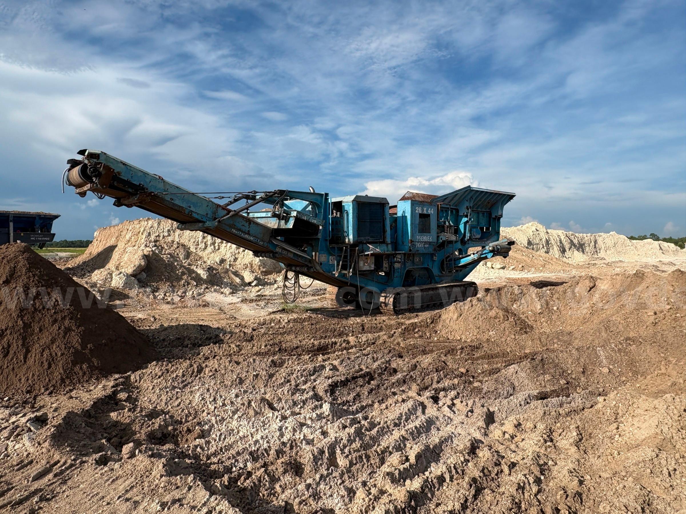 2005 Terex/Pegson AX866 Powerscreen Crawler Jaw Crusher
