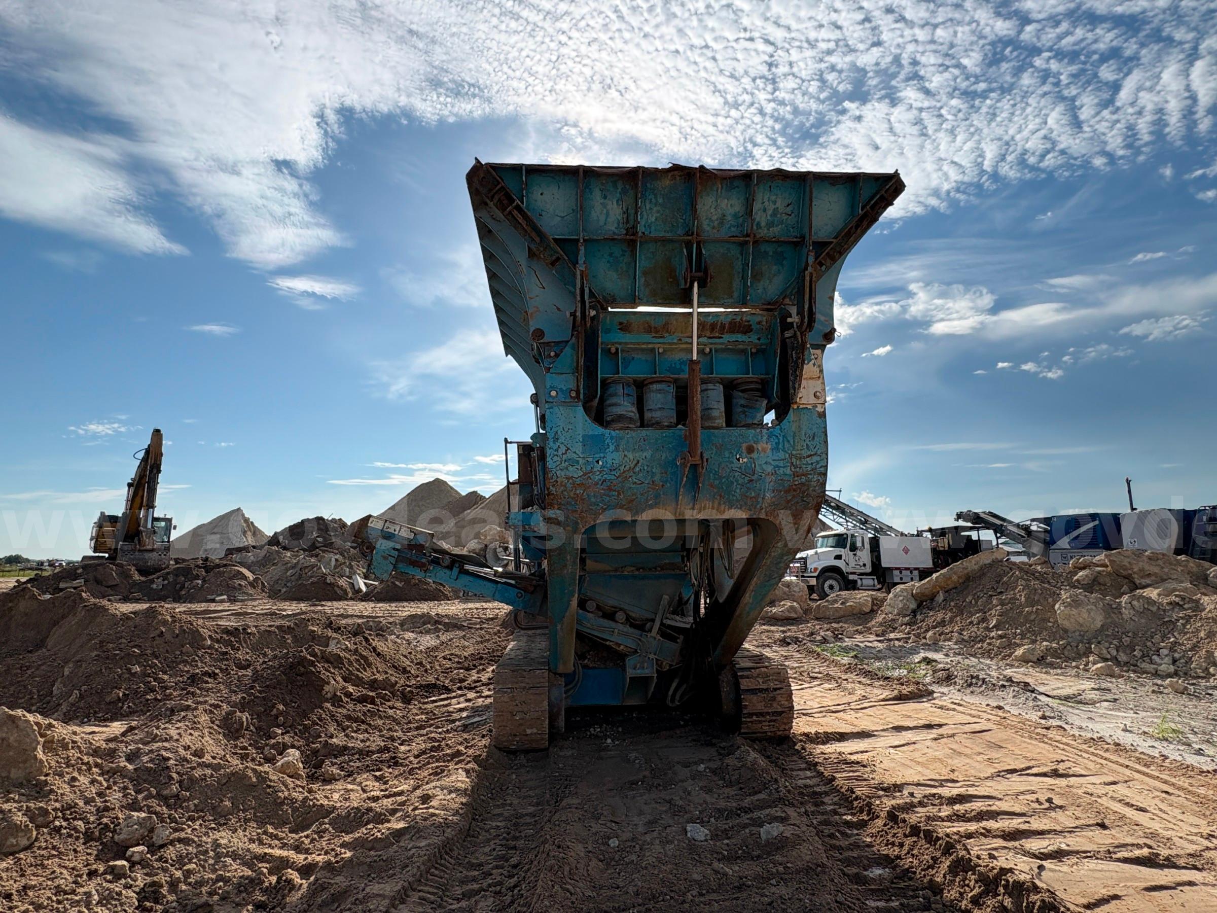 2005 Terex/Pegson AX866 Powerscreen Crawler Jaw Crusher Terex/Pegson AX866 Government Surplus Auction - Photo #5