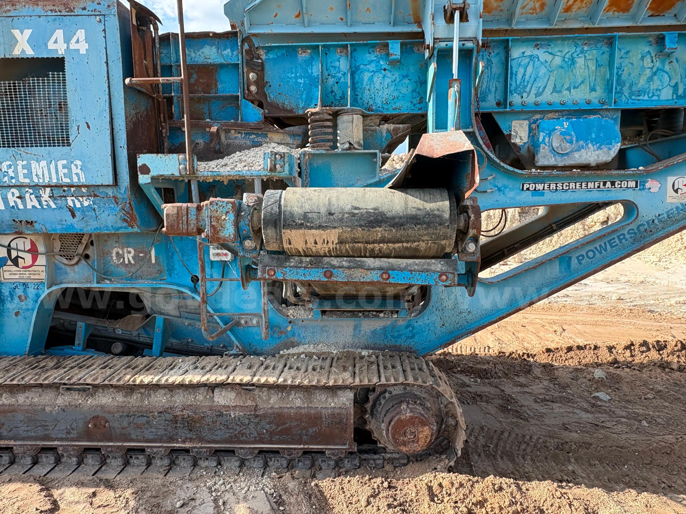 2005 Terex/Pegson AX866 Powerscreen Crawler Jaw Crusher Terex/Pegson AX866 Government Surplus Auction - Photo #6