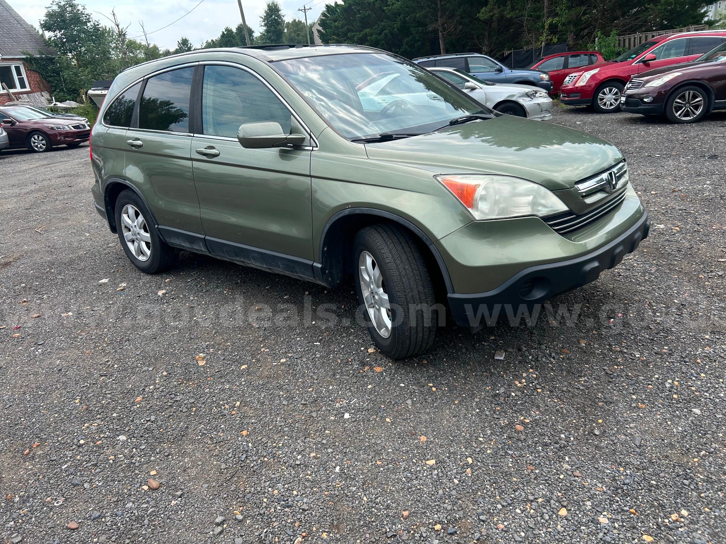 2008 Honda CR-V EX-L 4WD AT with Navigation