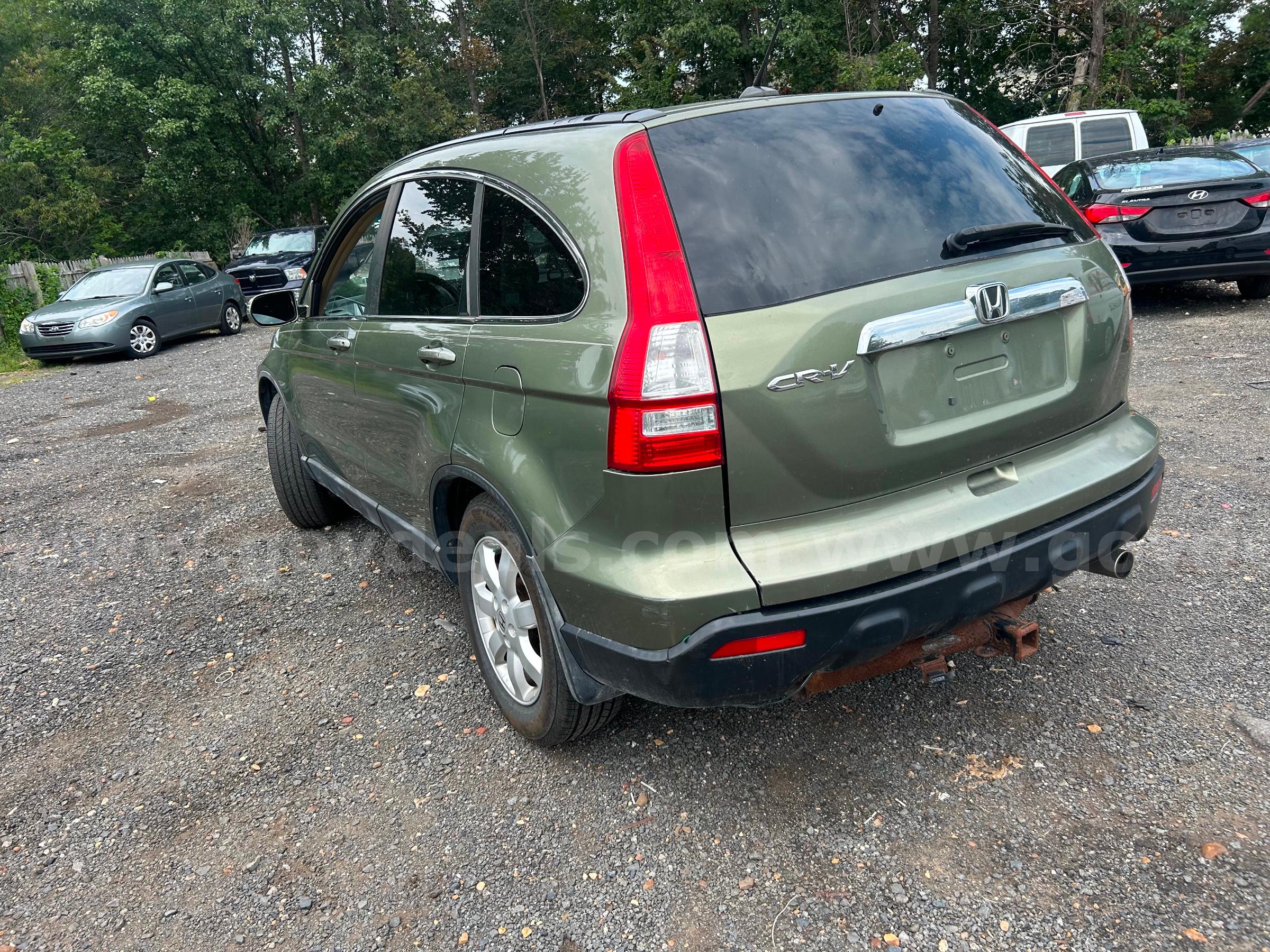 2008 Honda CR-V EX-L 4WD AT with Navigation Honda CR-V Government Surplus Auction - Photo #3