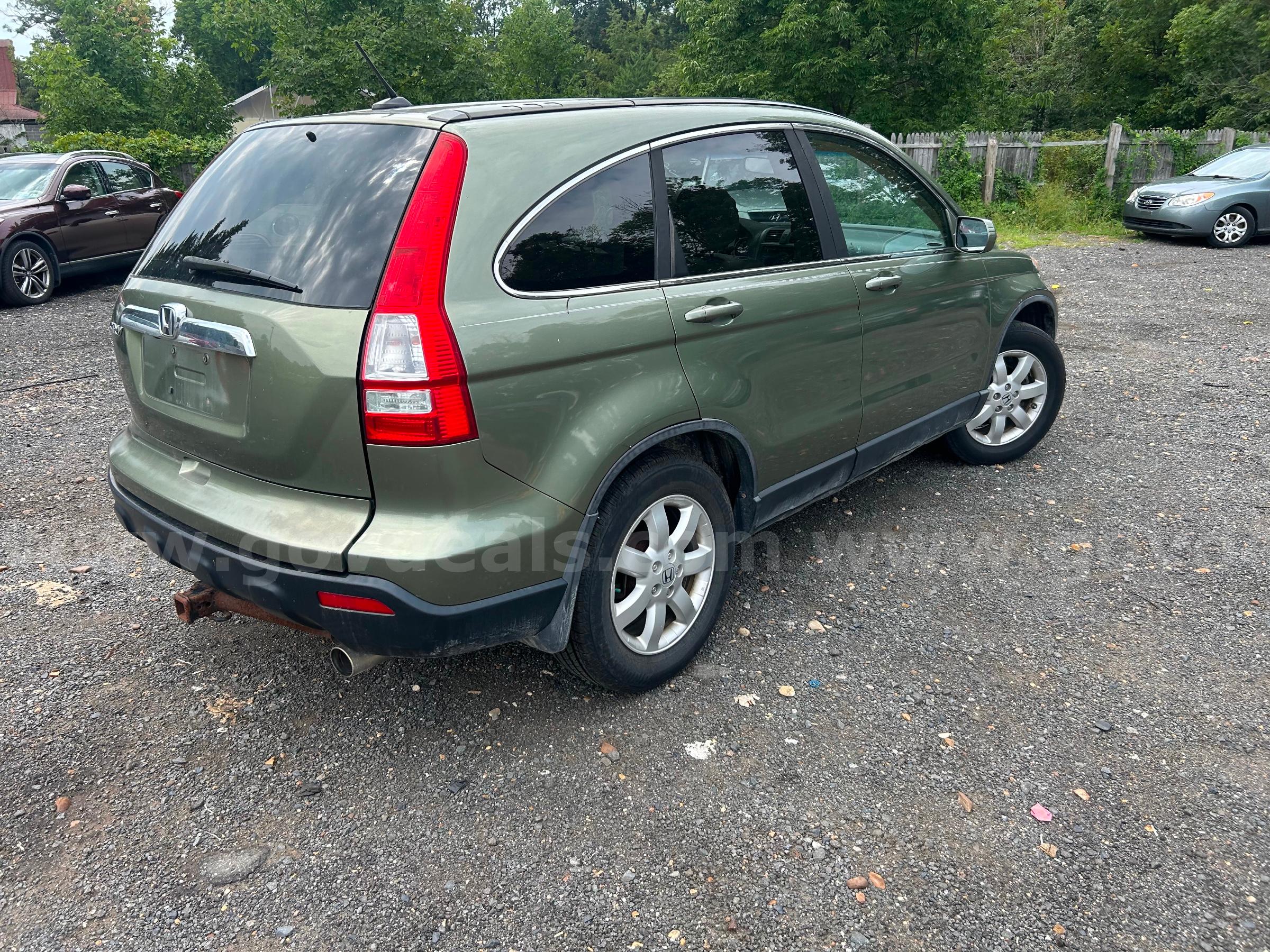 2008 Honda CR-V EX-L 4WD AT with Navigation Honda CR-V Government Surplus Auction - Photo #4