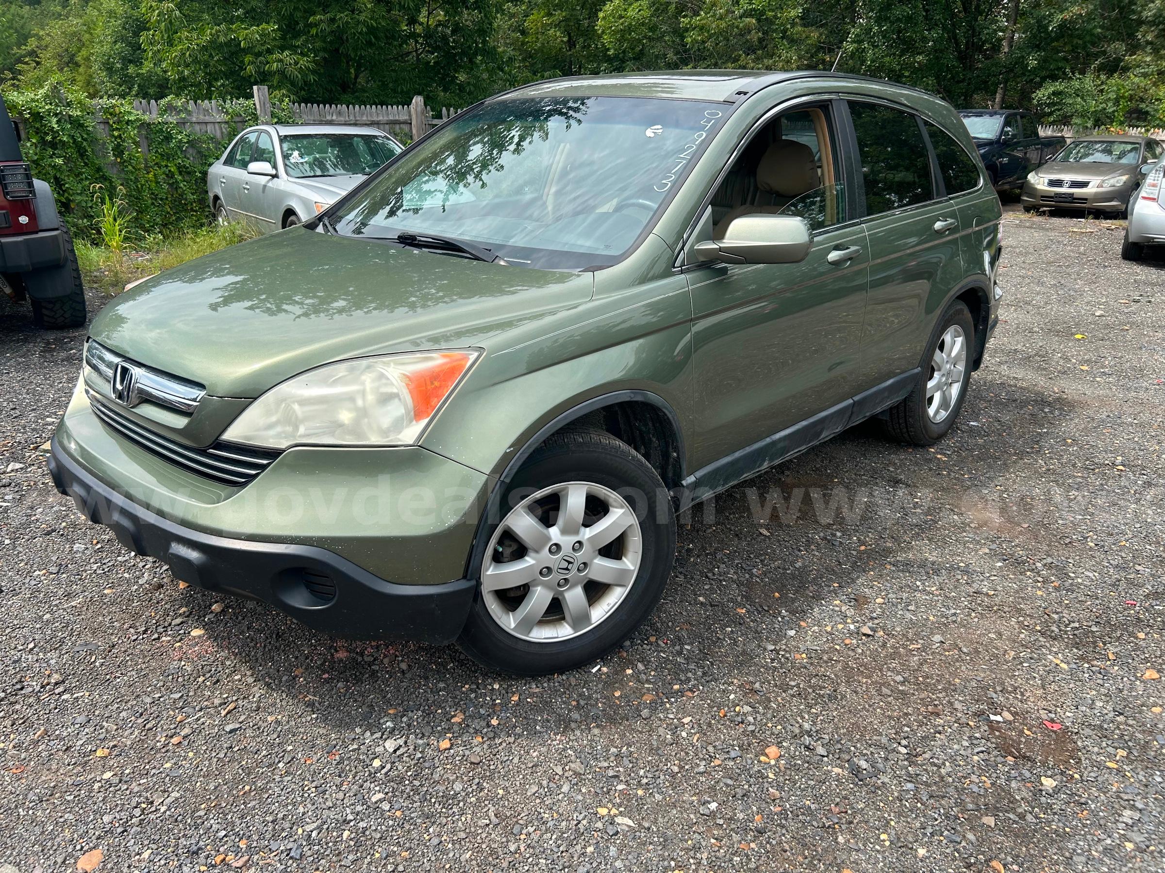 2008 Honda CR-V EX-L 4WD AT with Navigation Honda CR-V Government Surplus Auction - Photo #5