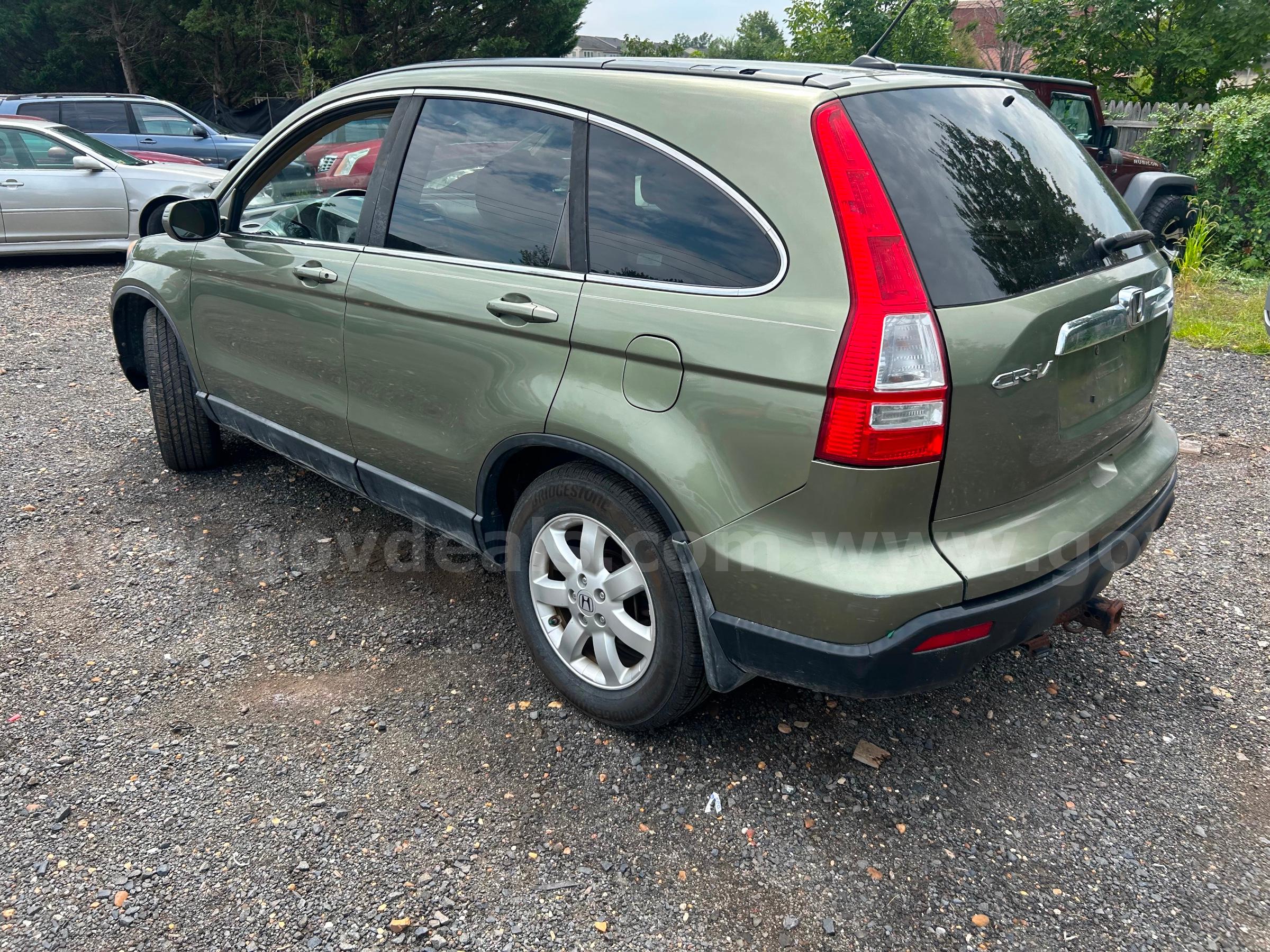 2008 Honda CR-V EX-L 4WD AT with Navigation Honda CR-V Government Surplus Auction - Photo #6