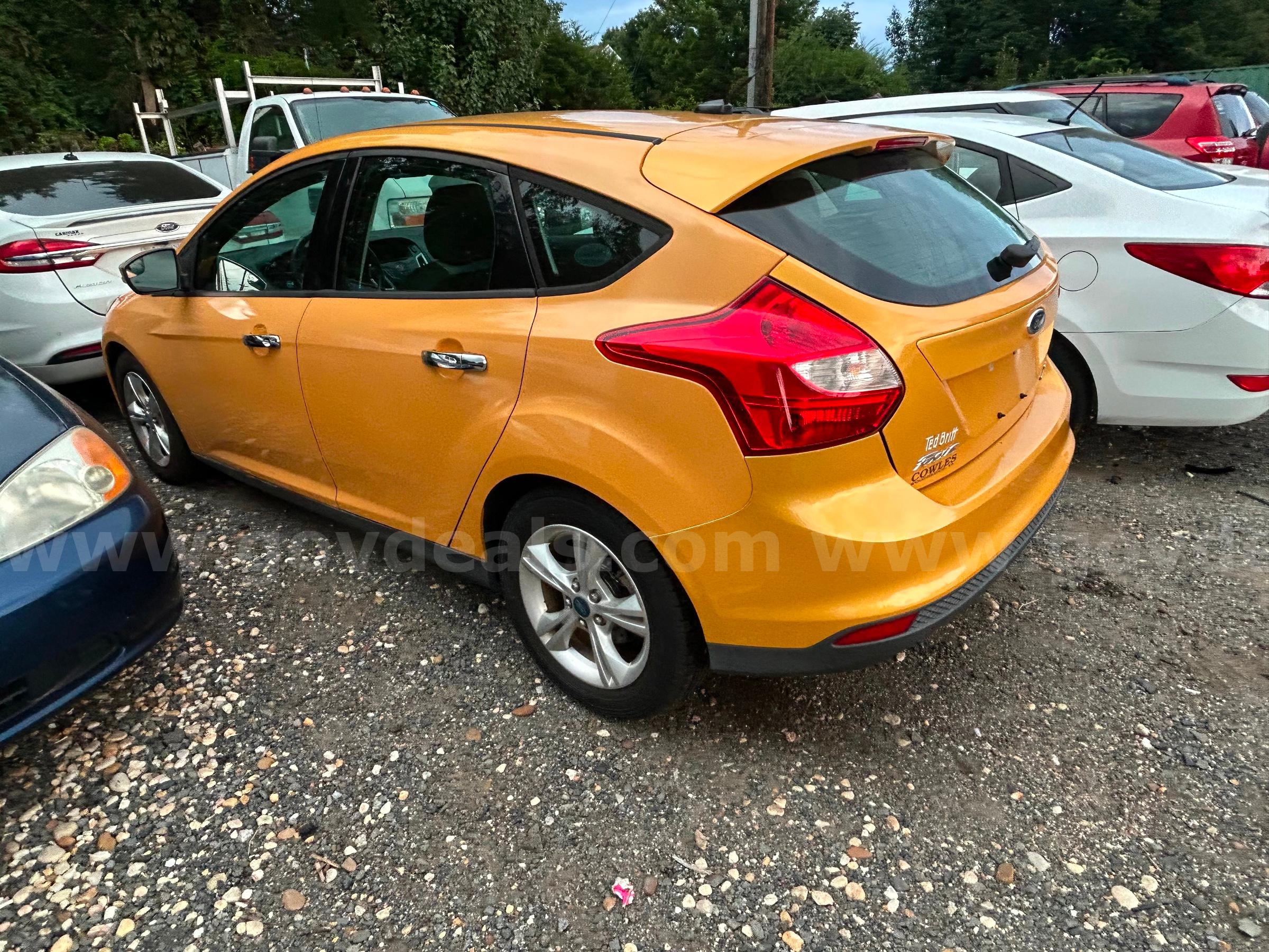 2012 Ford Focus #No Keys Ford Focus Government Surplus Auction - Photo #3