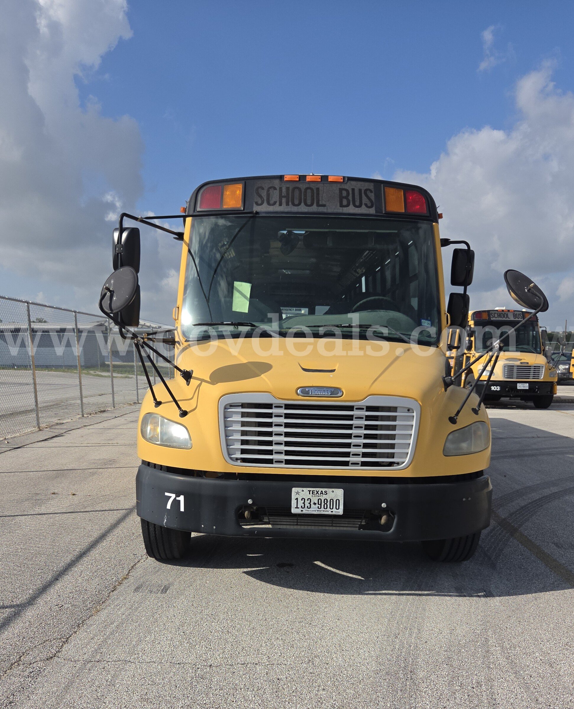 2009 Freightliner B2 Bus Chassis FREIGHTLINER B2 Bus Chassis Government Surplus Auction - Photo #2