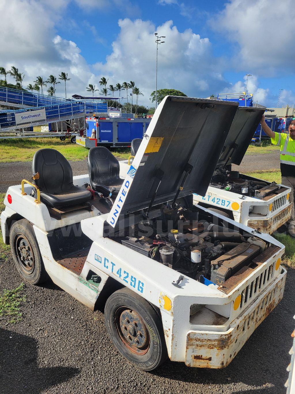 2ea Toyota 02-2TD25 type D Diesel Baggage Tractor