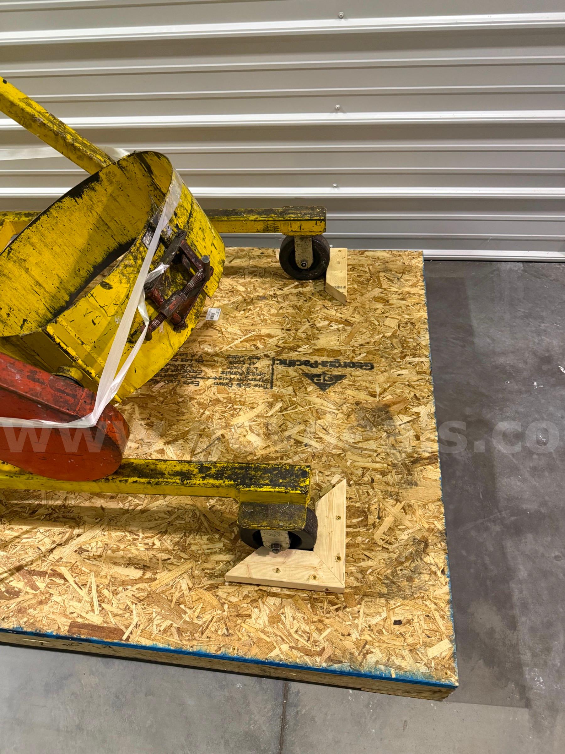 Sterling-Fleischman Hydraulic Barrel Drum Handler Lifter Mover Tipper Model CP2MCMT   Government Surplus Auction - Photo #2