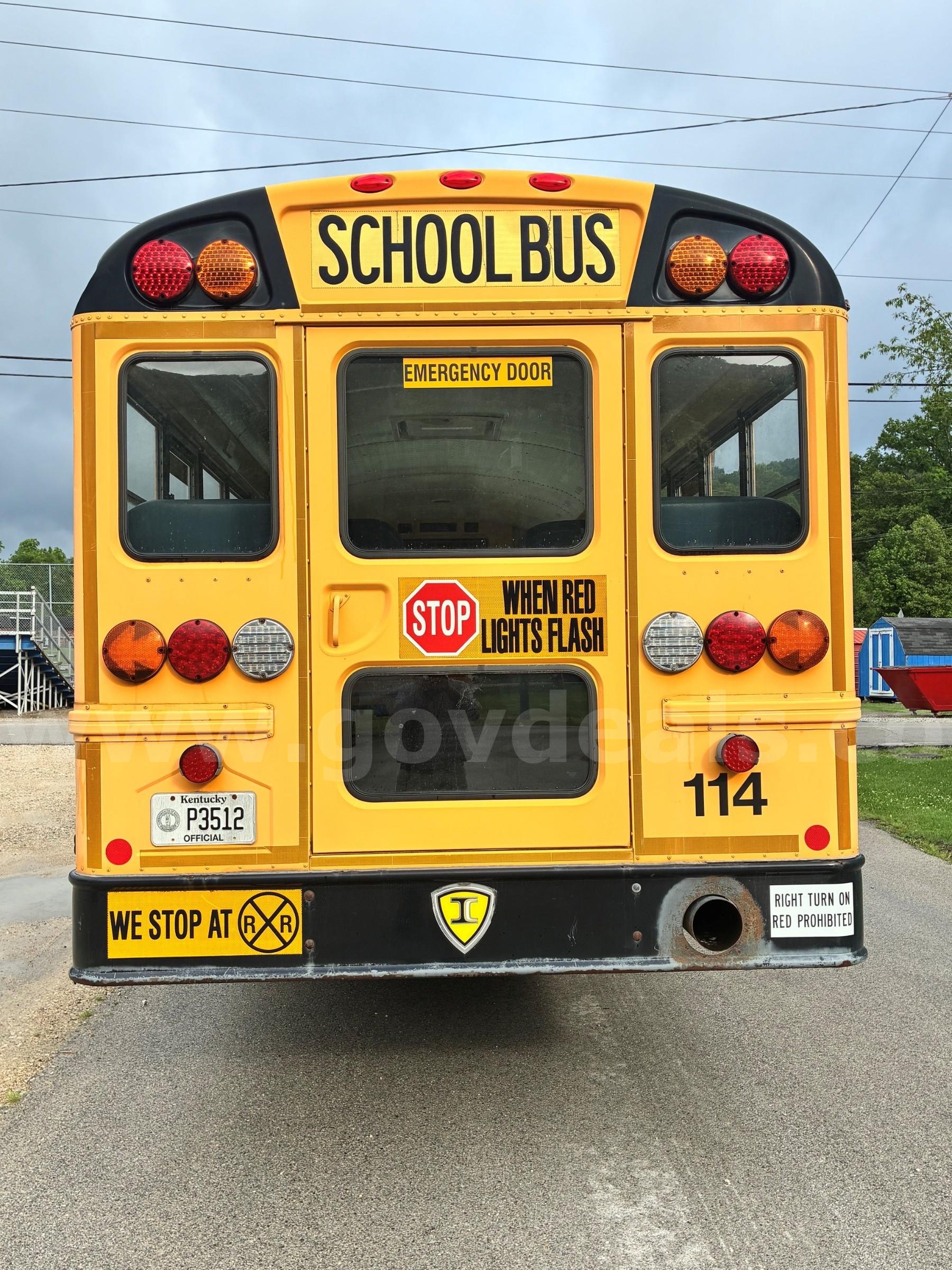 2014 INTERNATIONAL 52-PASSENGER SCHOOL BUS International INTERNATIONAL Government Surplus Auction - Photo #2