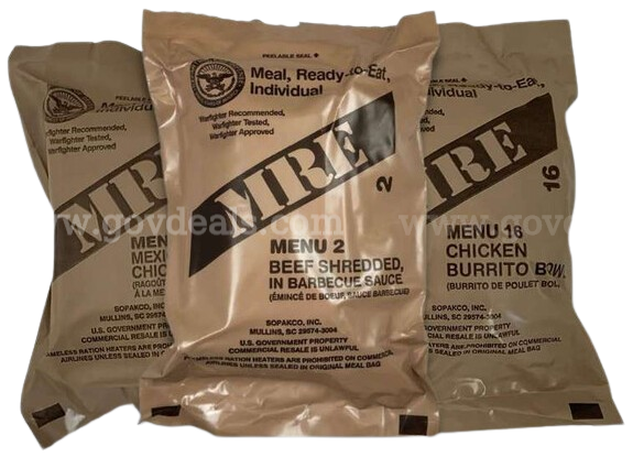 2 Pallets with 1,152 MRE Meals located Kansas City(Lees Summit) MO  152 Government Surplus Auction - Photo #2