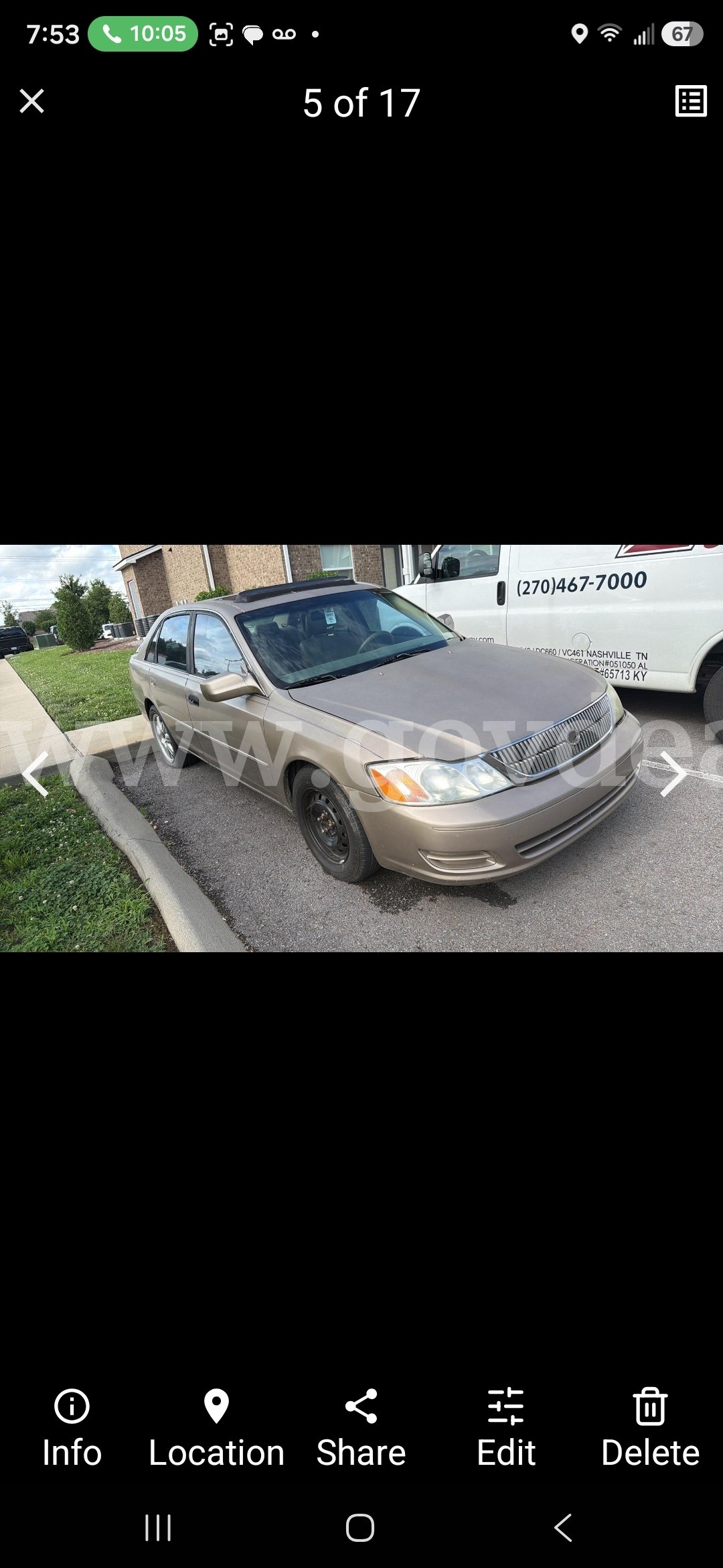 2002 Toyota Avalon XL Toyota Avalon Government Surplus Auction - Photo #3