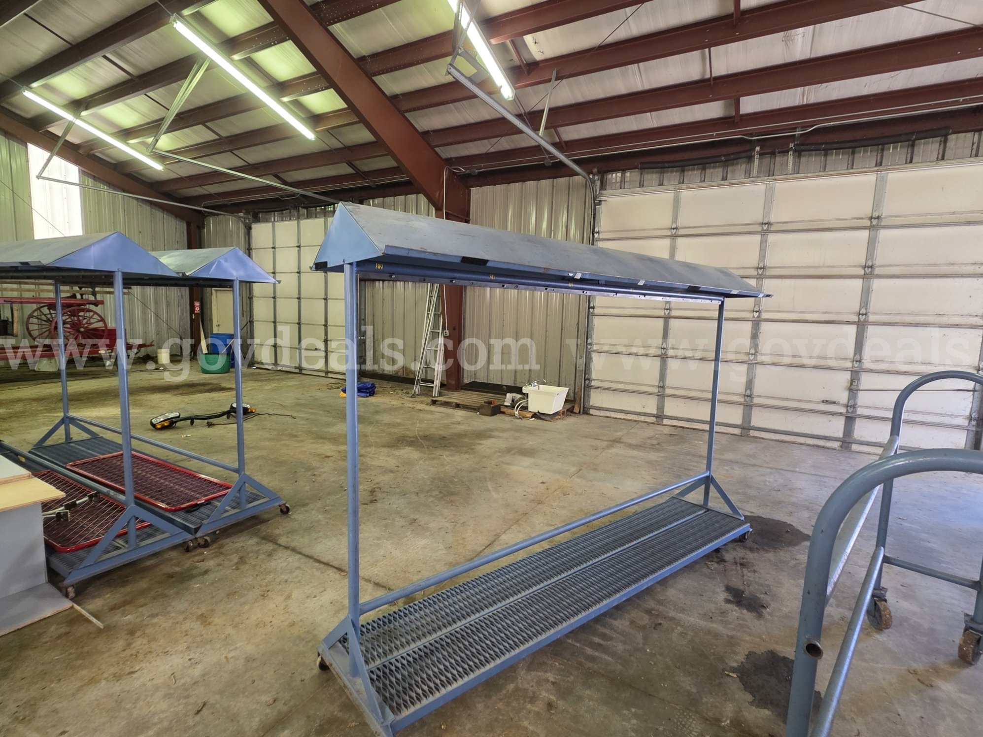 Hanger Racks   Government Surplus Auction - Primary Photo