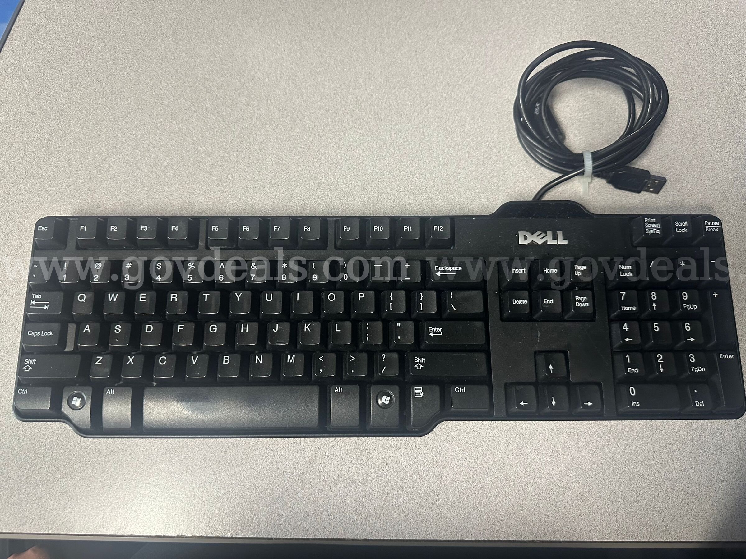 Keyboards & mouse (wired) Dell  Government Surplus Auction - Photo #3