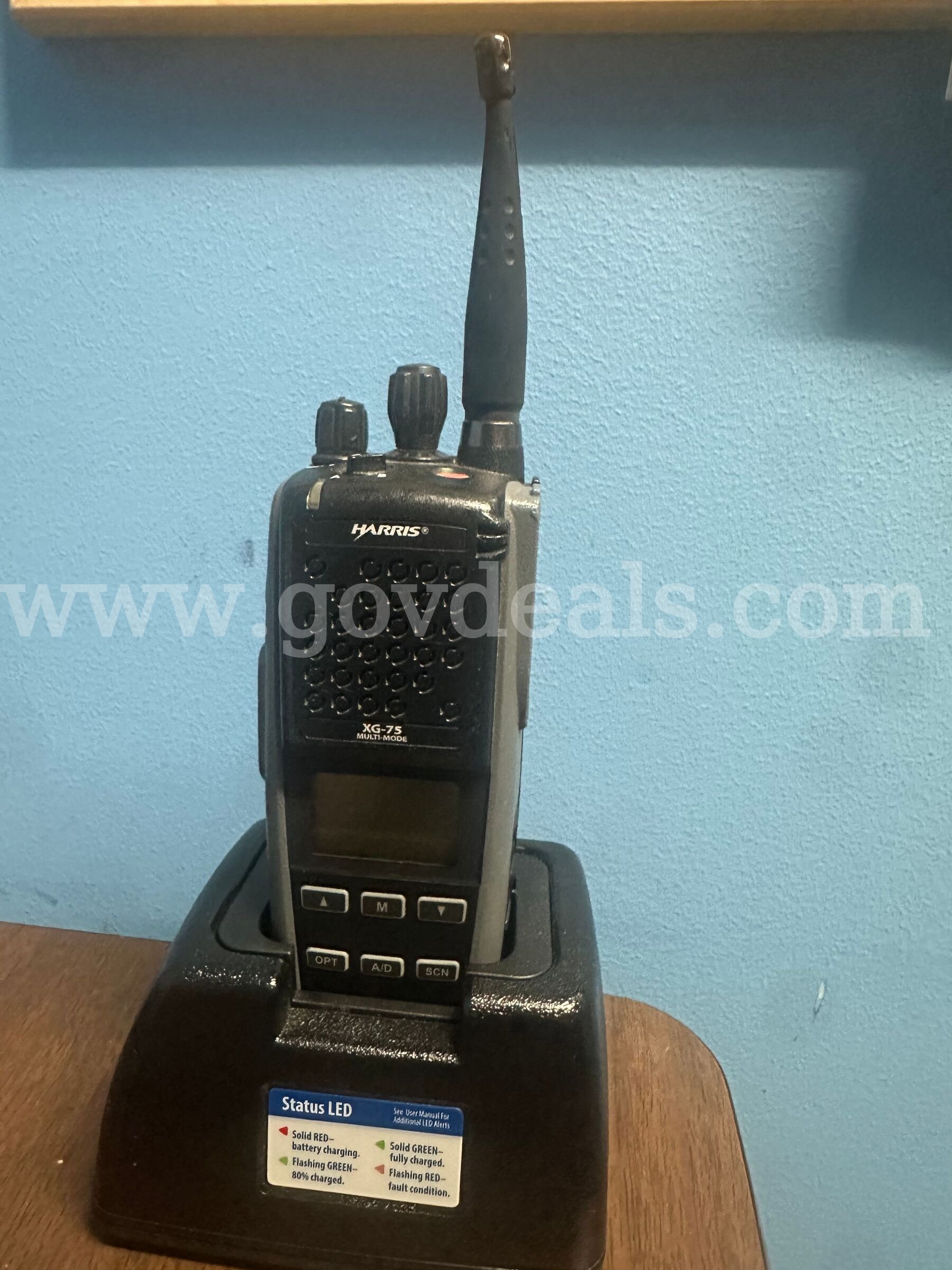 Harris xg-75  w/o P25   Government Surplus Auction - Primary Photo