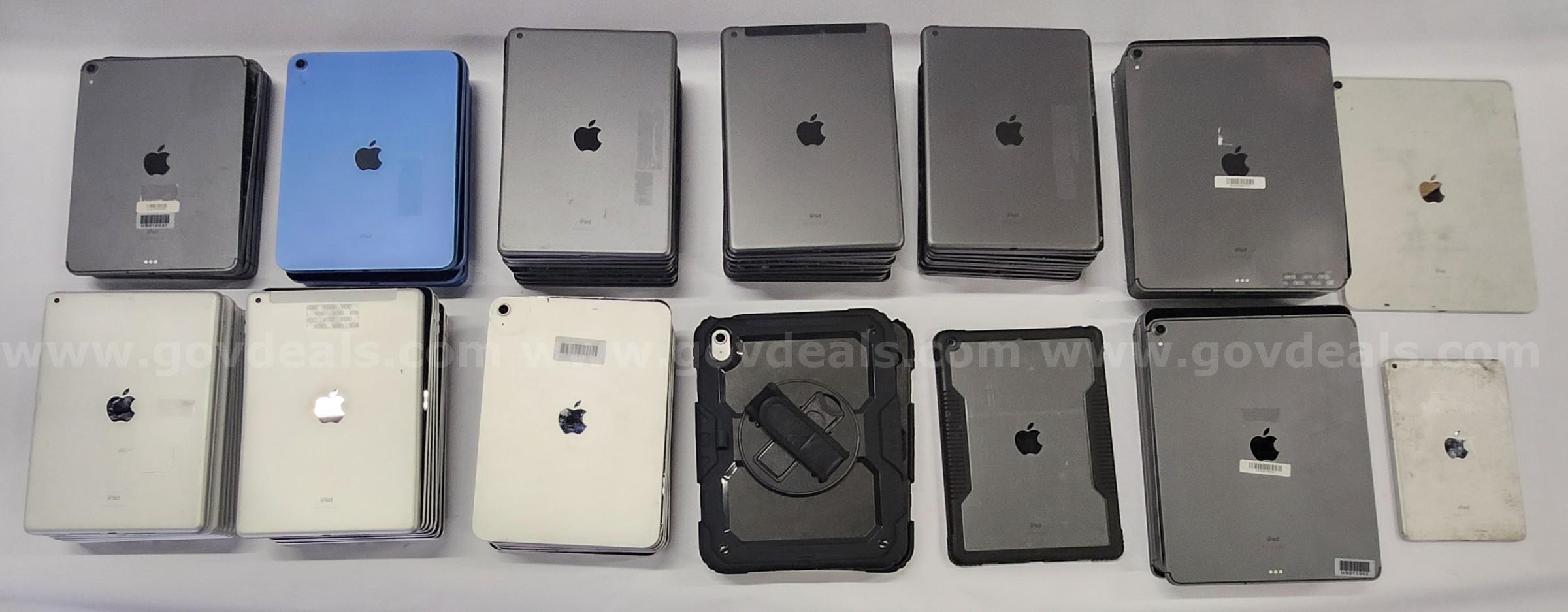 Lot of (86) Apple iPads – Mixed Pro, Air & iPad Models – DBR – Sold For Parts Only Apple iPad Government Surplus Auction - Photo #2