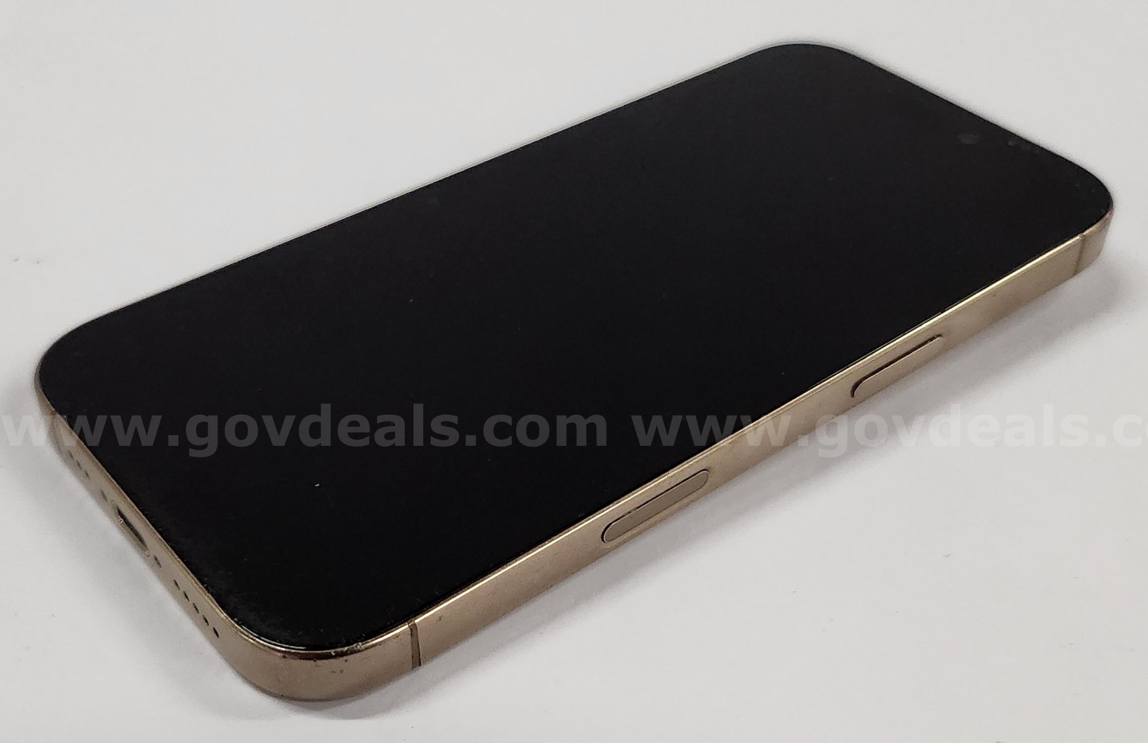 Apple iPhone 16 Pro 128GB Desert Titanium – iCloud Locked – Grade C – 92% Battery – Parts Only Apple iPhone 16 Government Surplus Auction - Photo #3