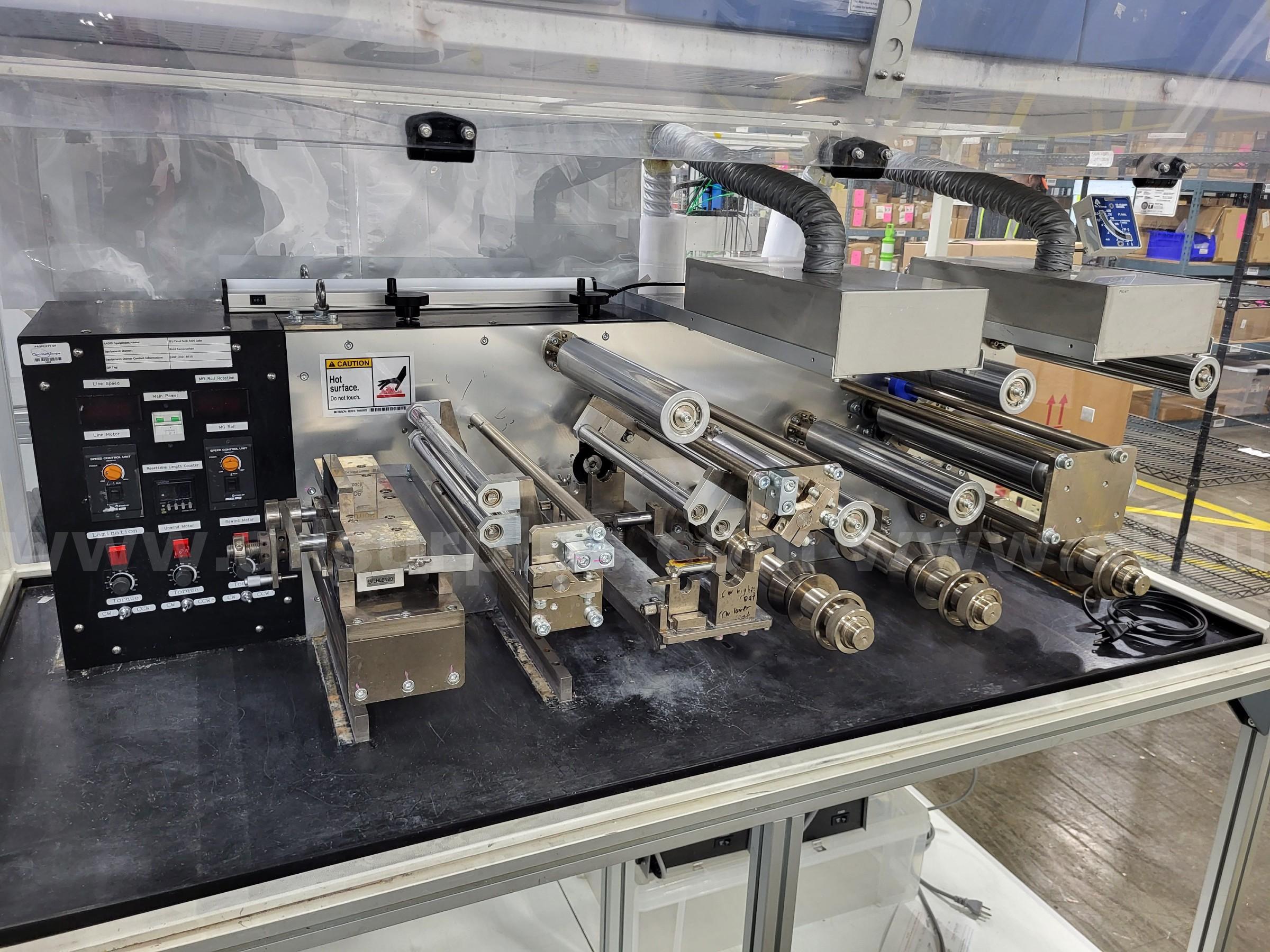 Yasui Seiki Mini Labo ML-350 Tabletop Test Coater  350 Government Surplus Auction - Photo #3