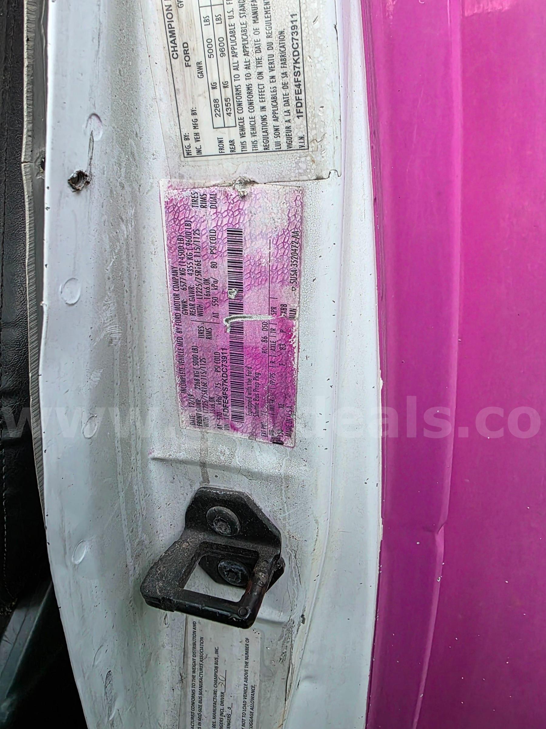2019 Ford Econoline - Modified Cut A Way Ford Econoline Government Surplus Auction - Photo #4